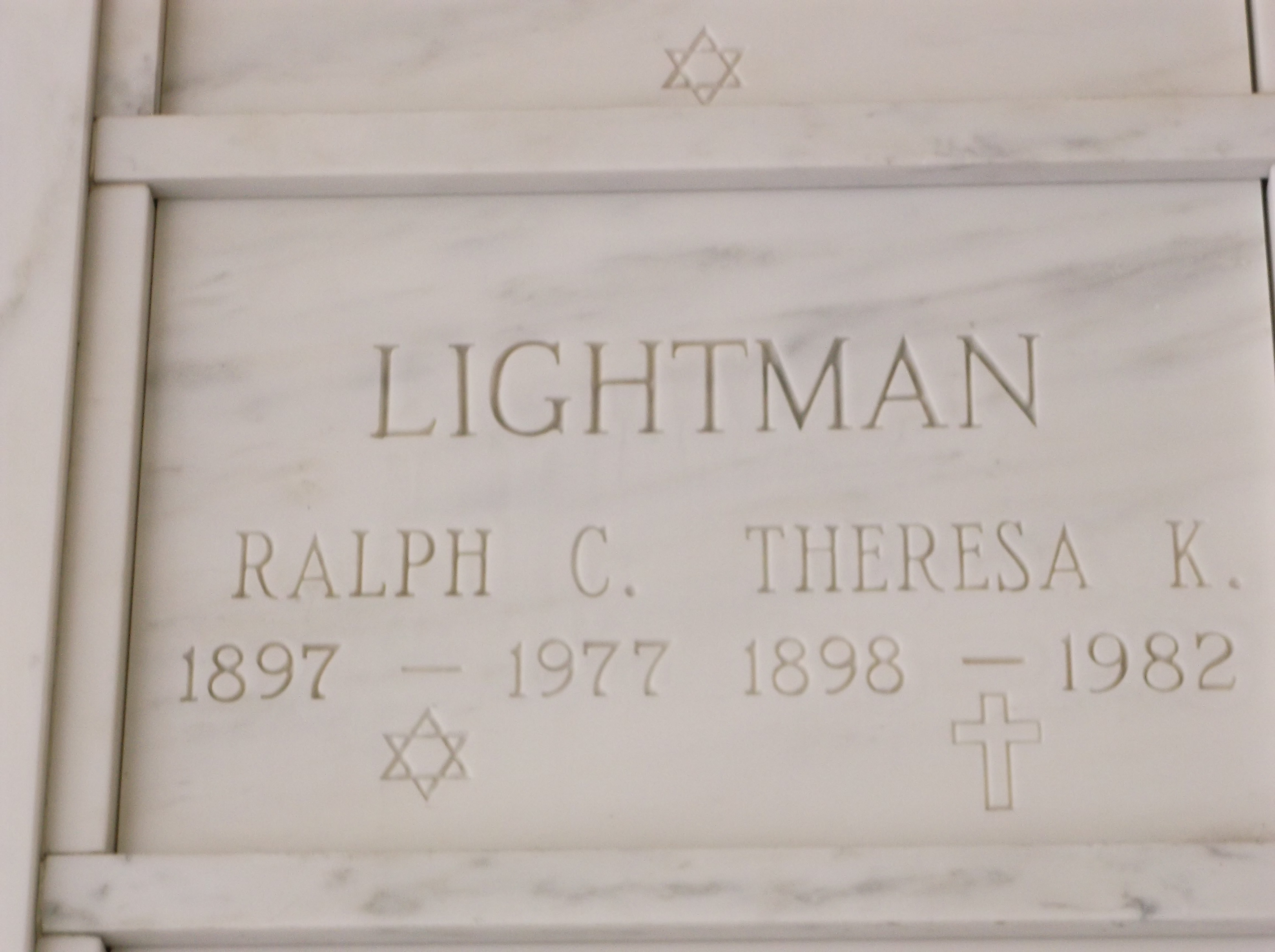 Ralph C Lightman