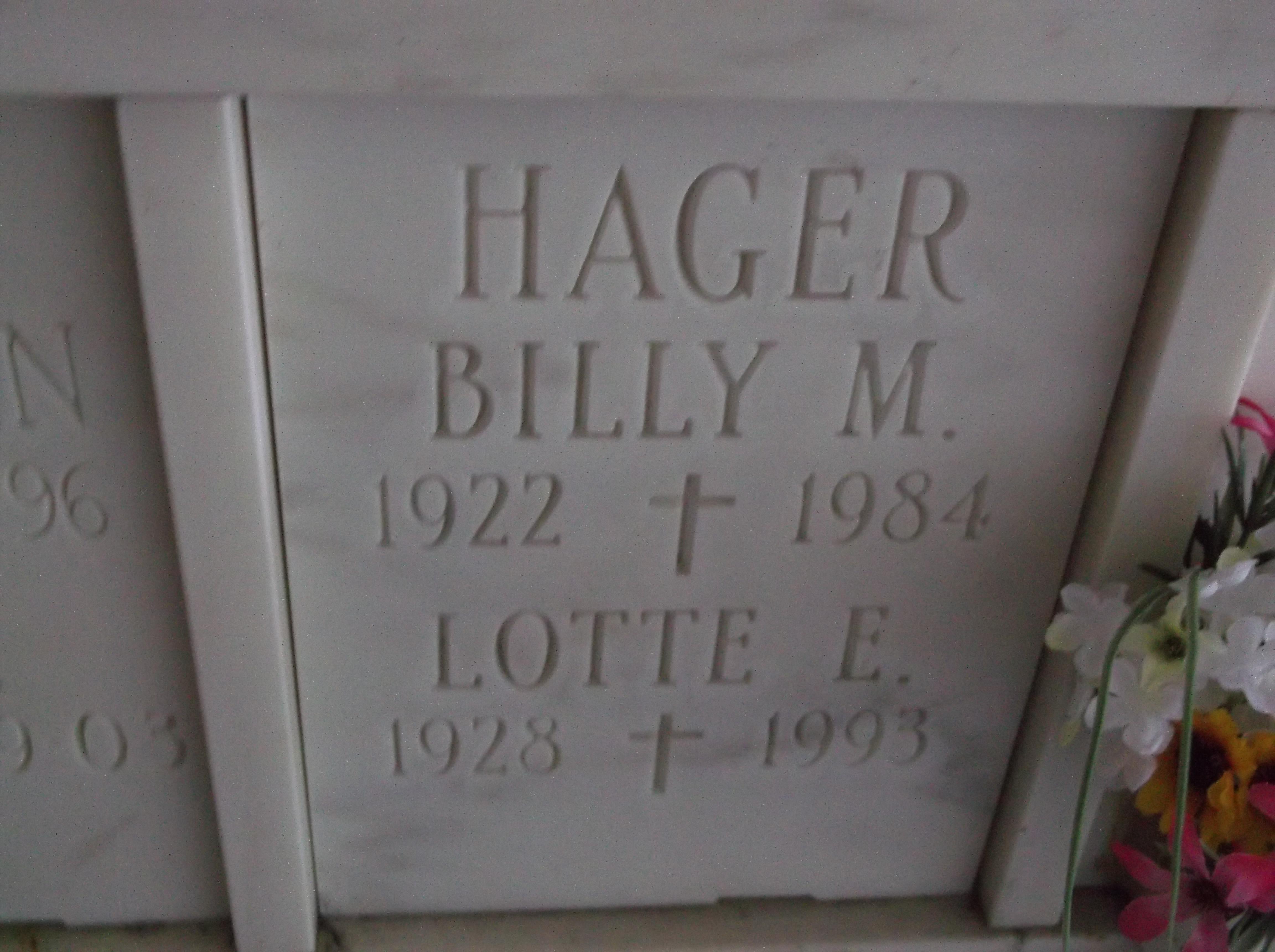 Billy M Hager