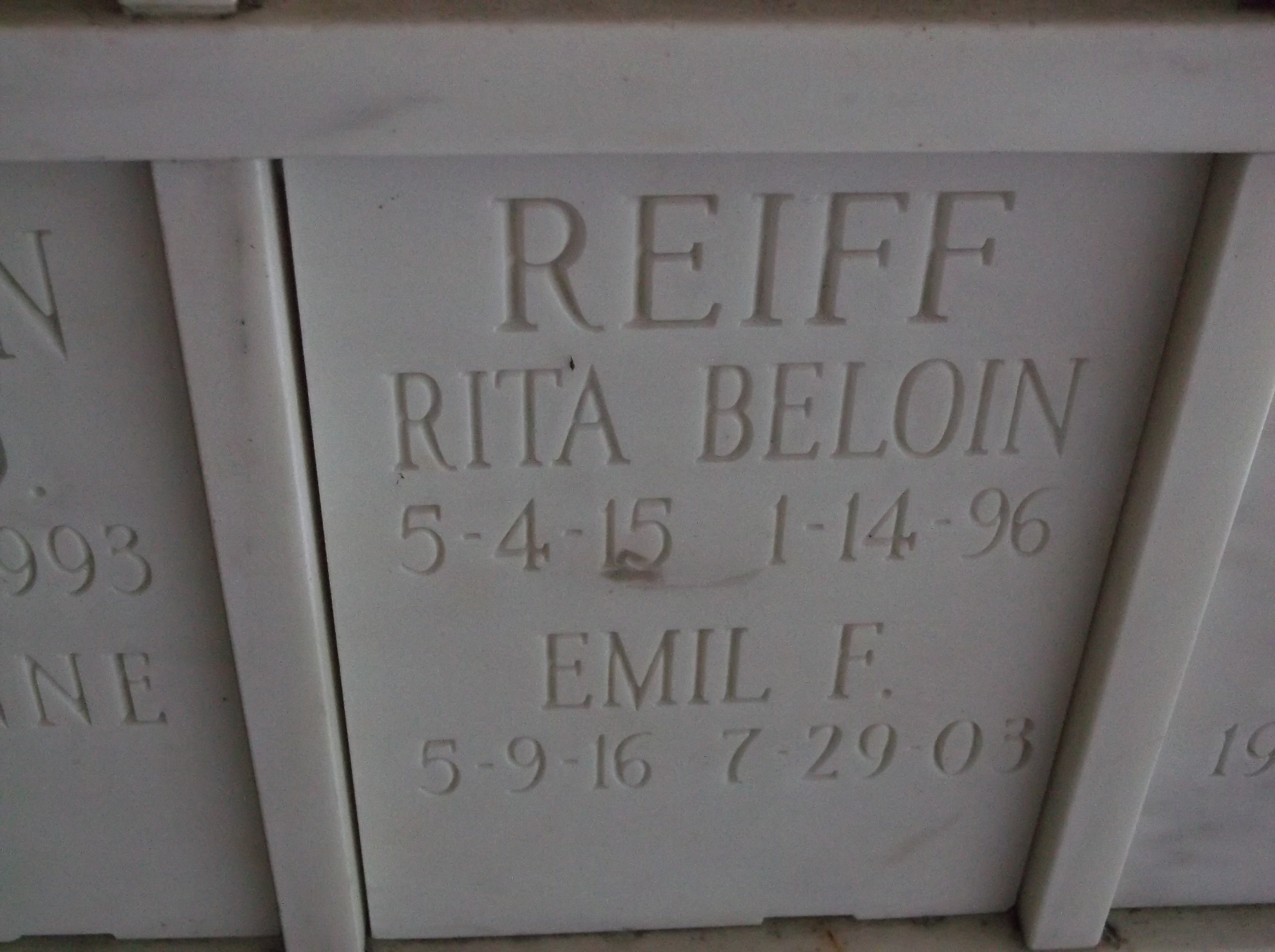Rita Beloin Reiff