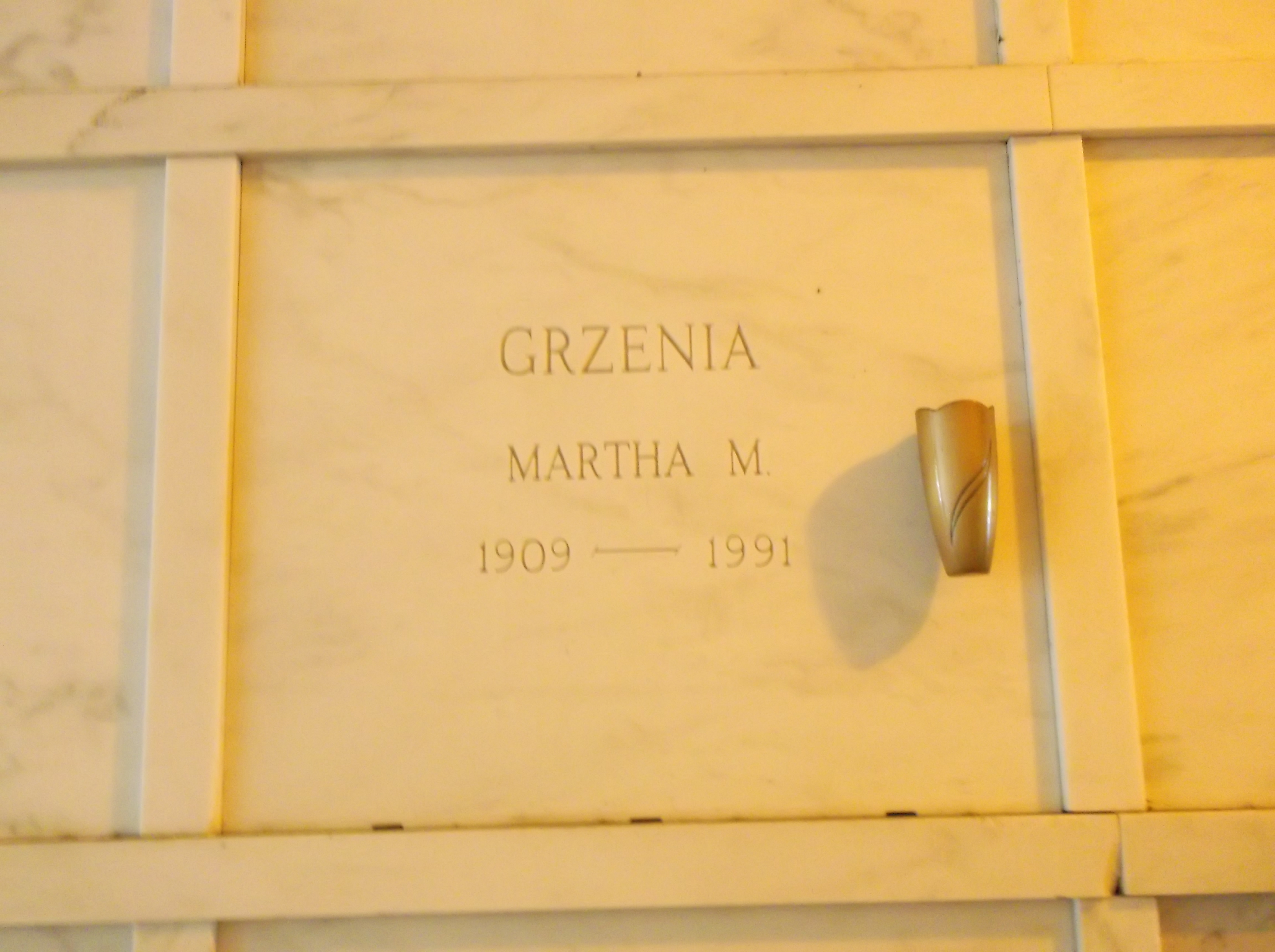Martha M Grzenia