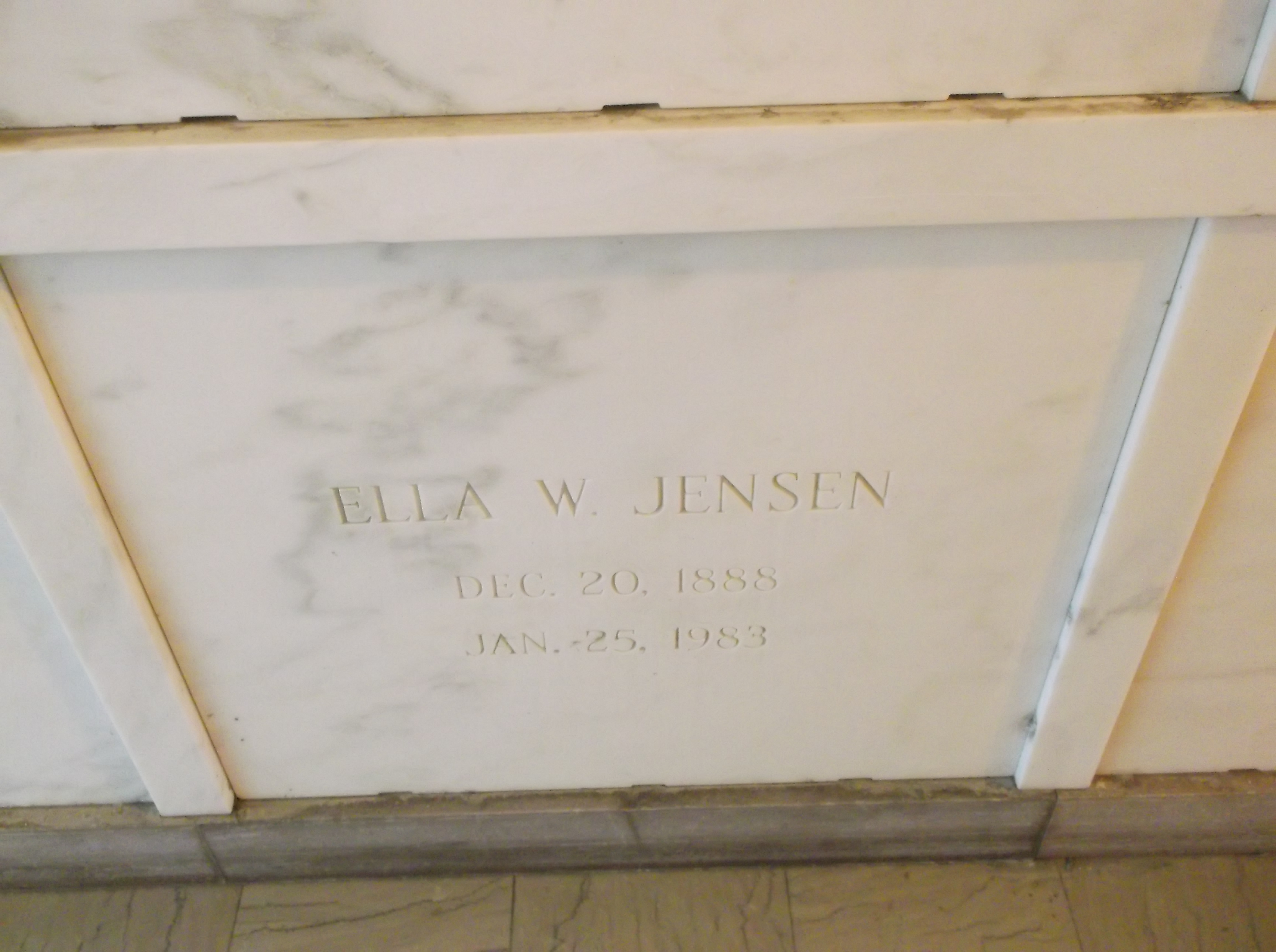 Ella W Jensen