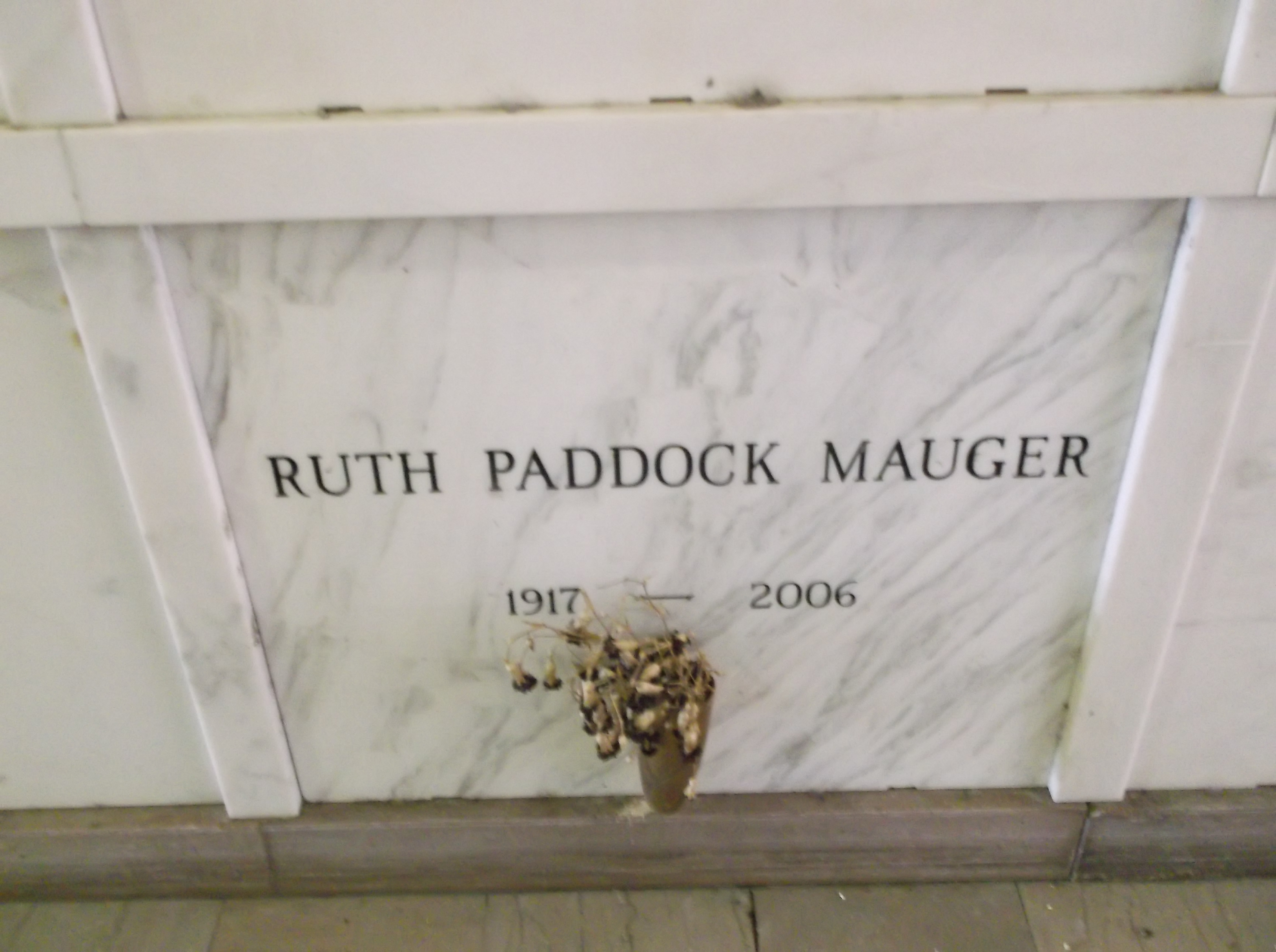 Ruth Paddock Mauger