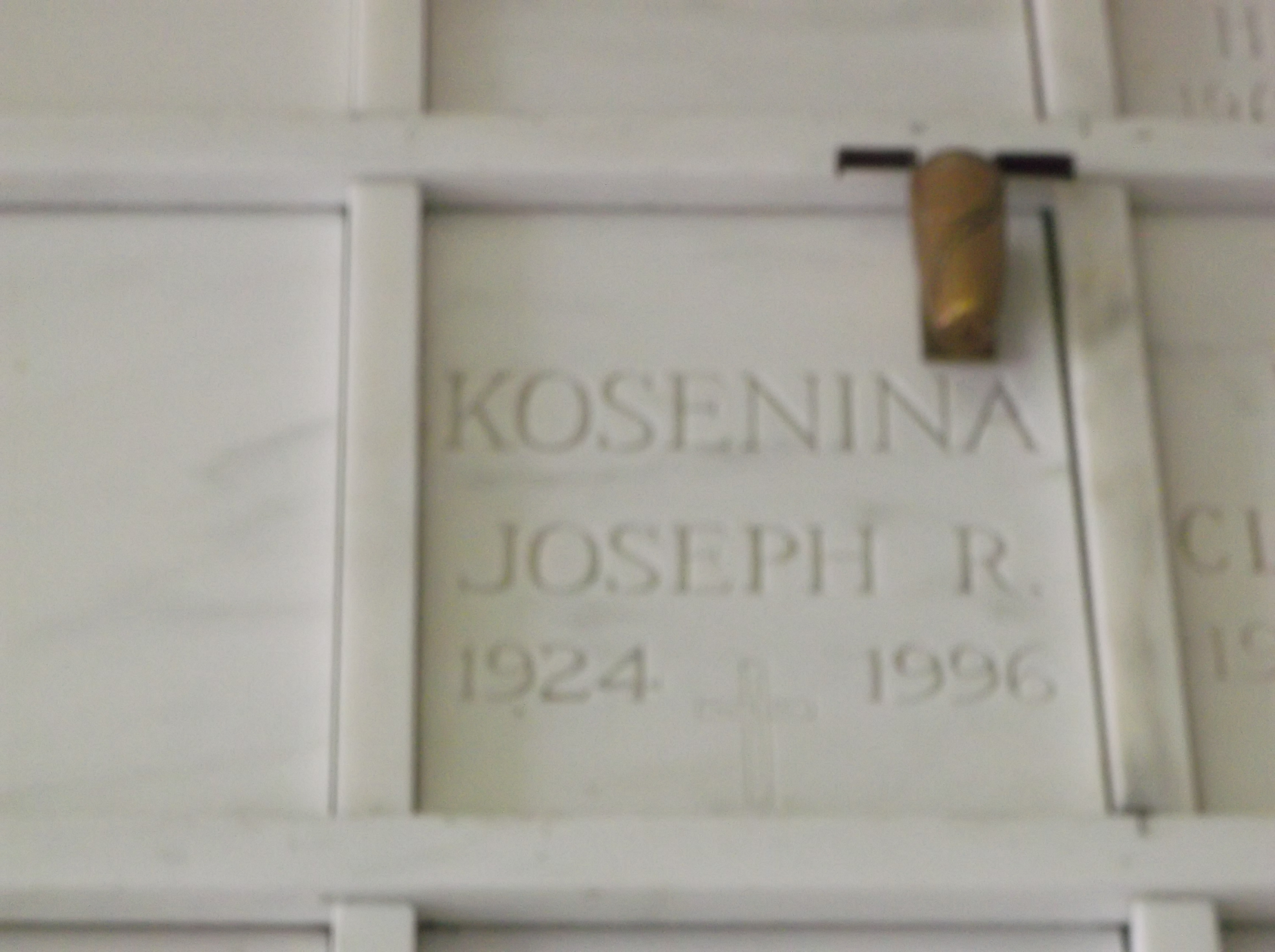 Joseph R Kosenina