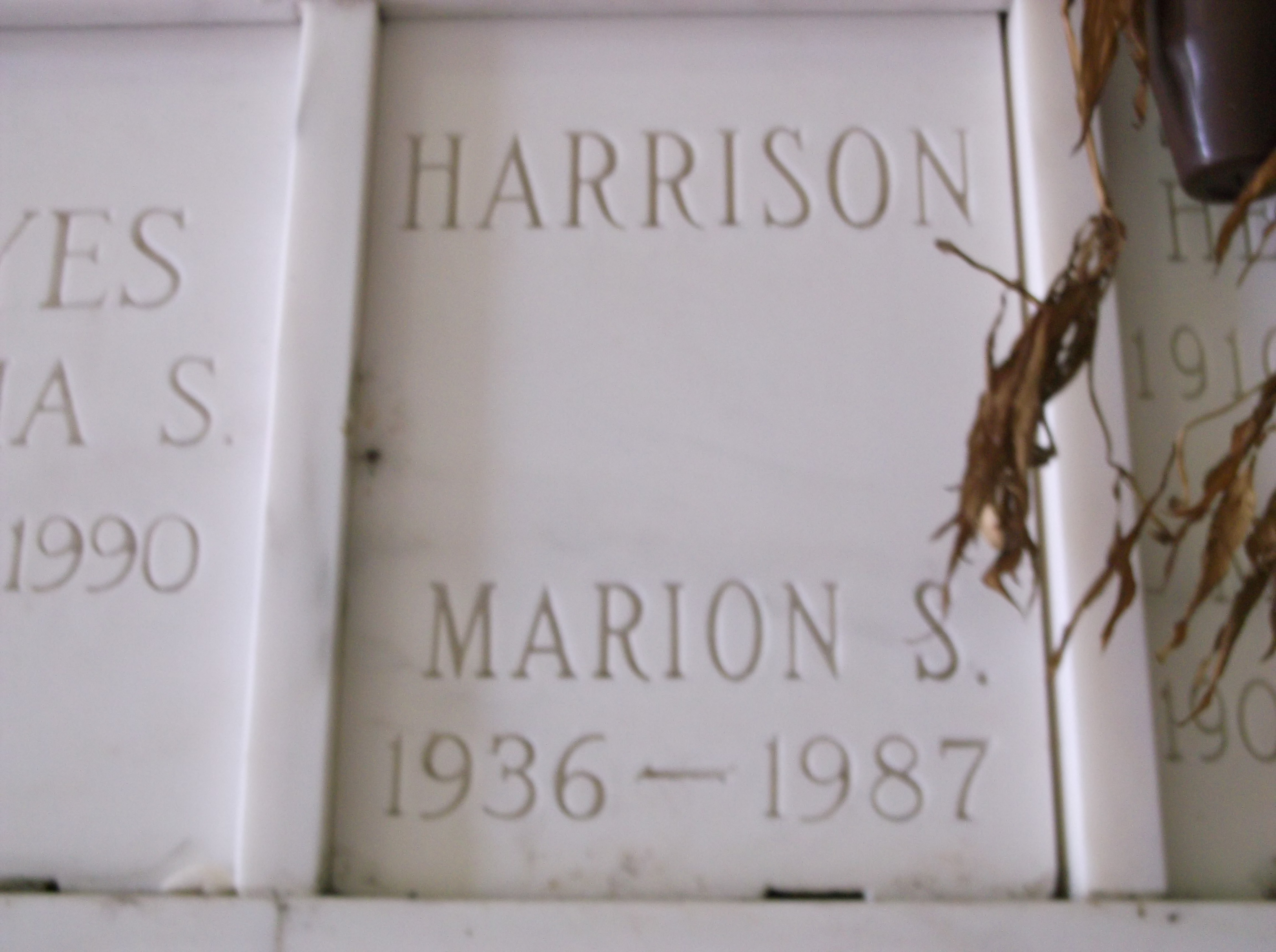 Marion S Harrison