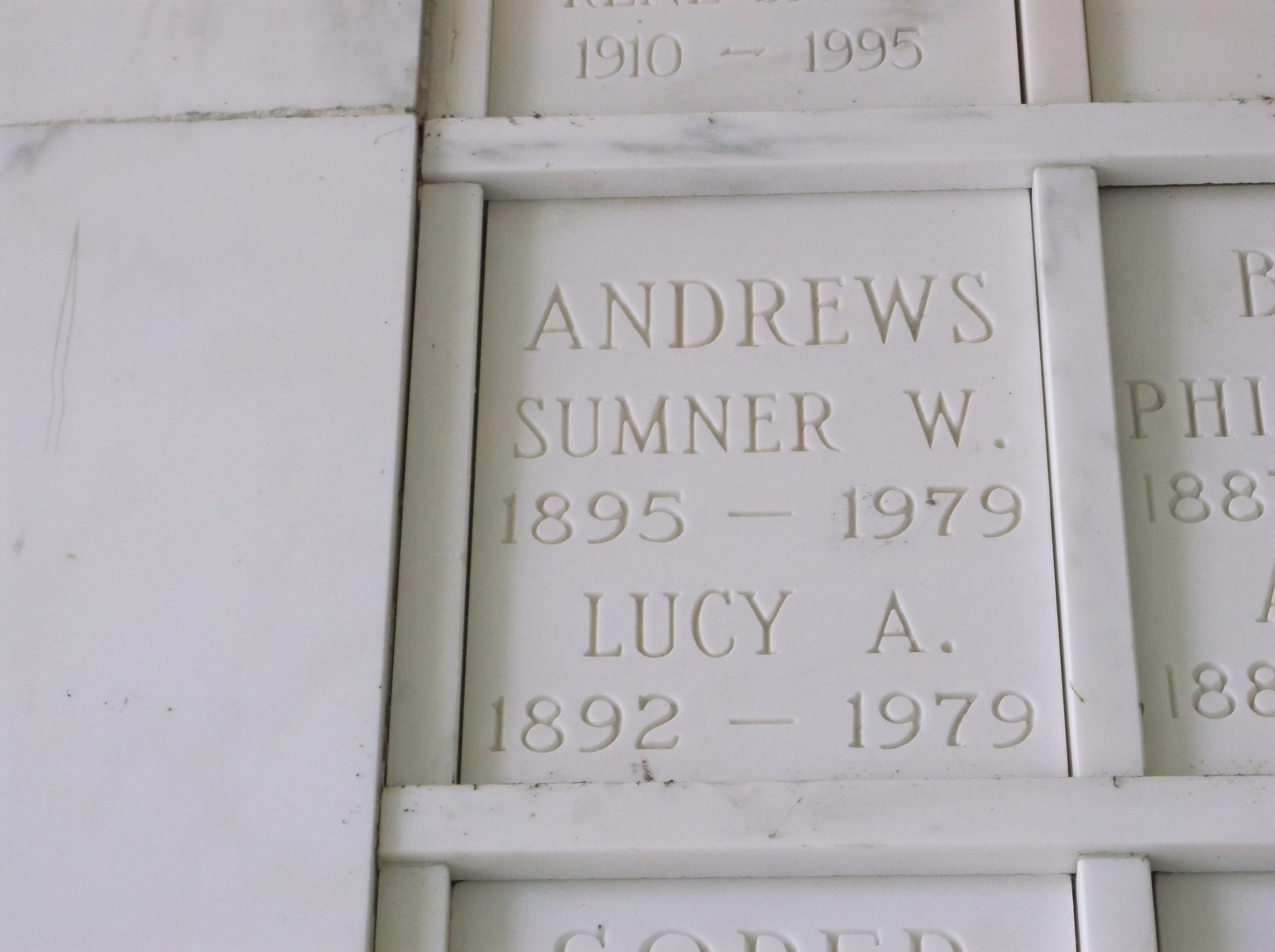 Lucy A Andrews