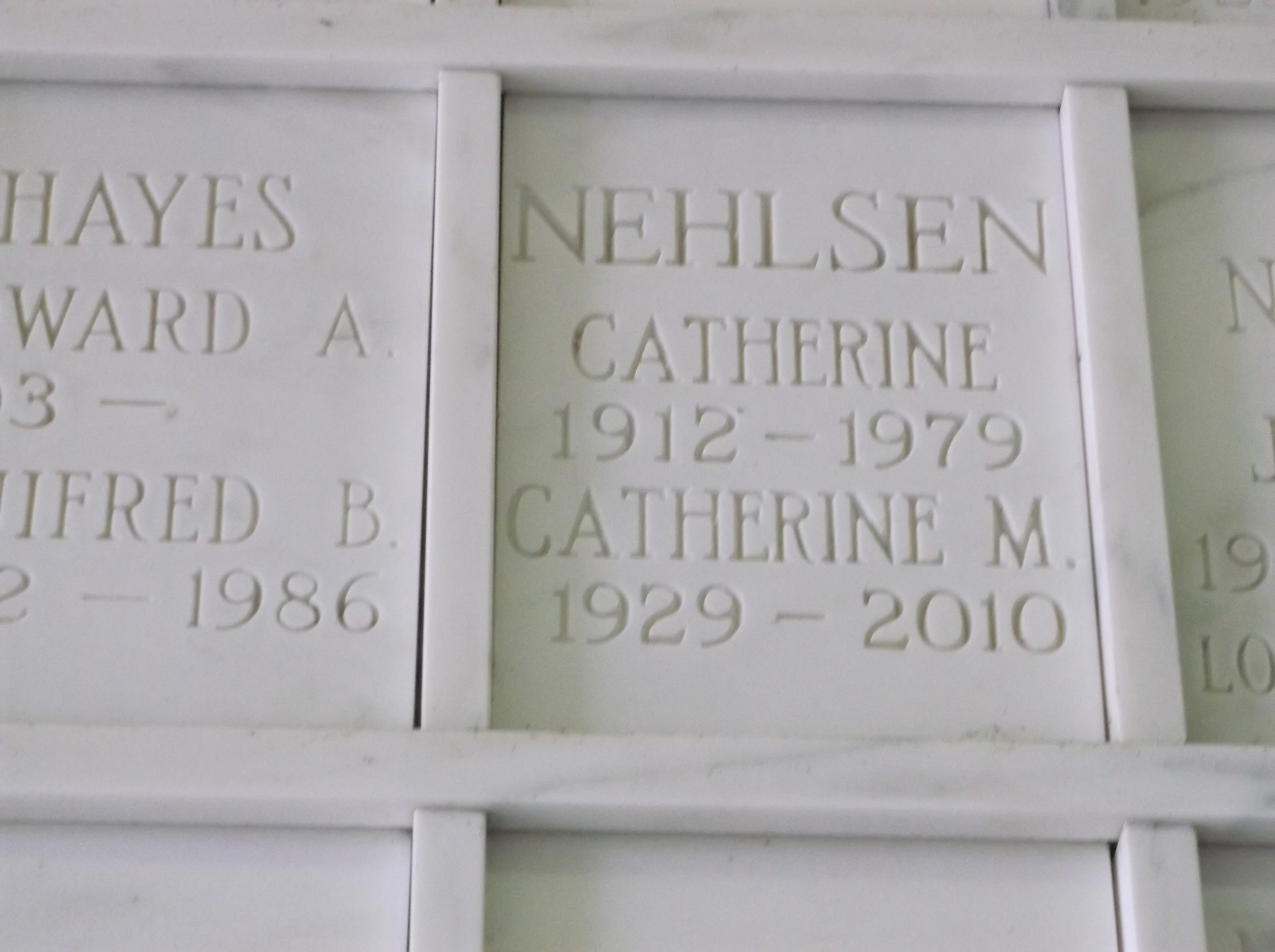 Catherine M Nehlsen