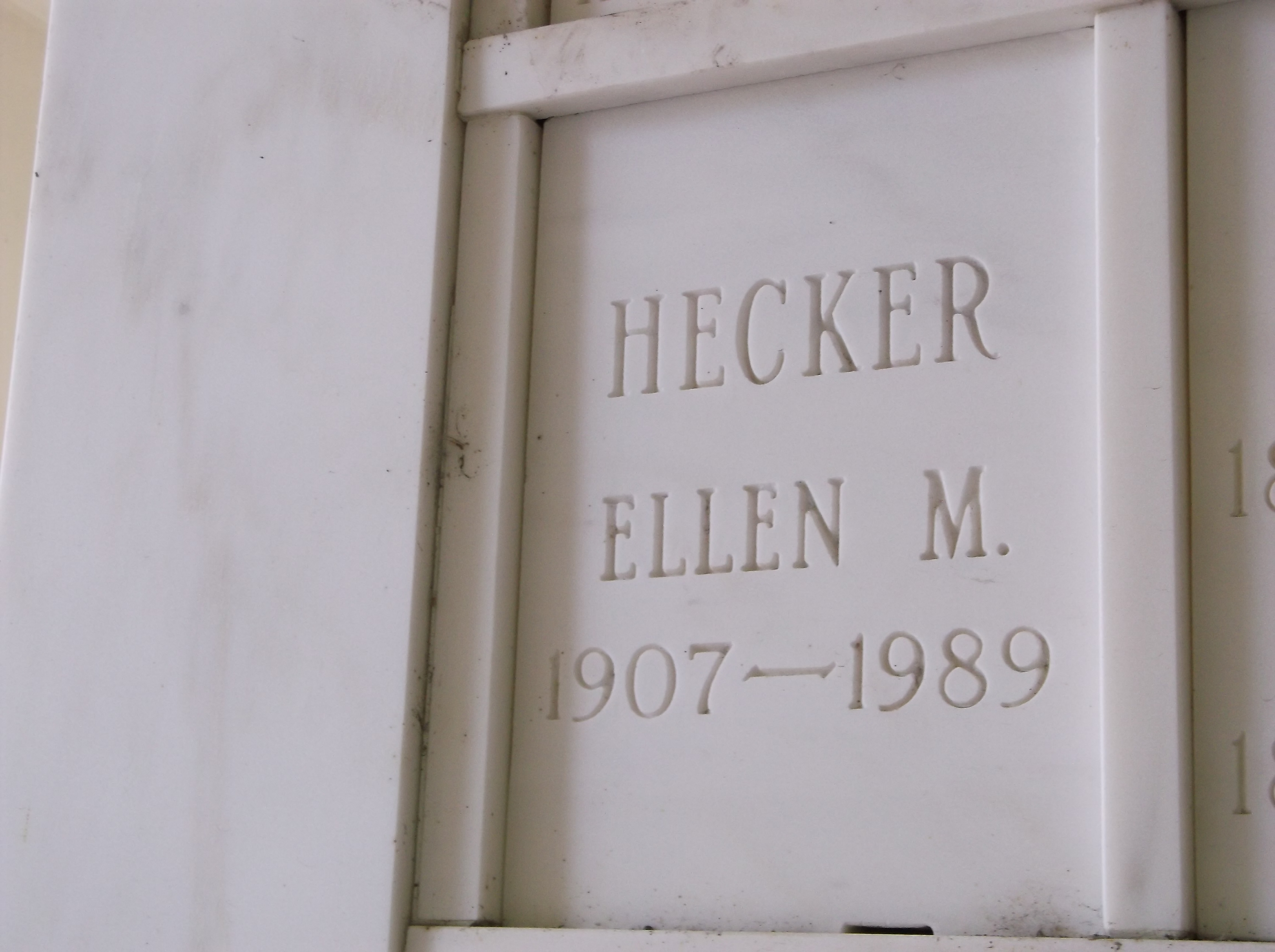 Ellen M Hecker