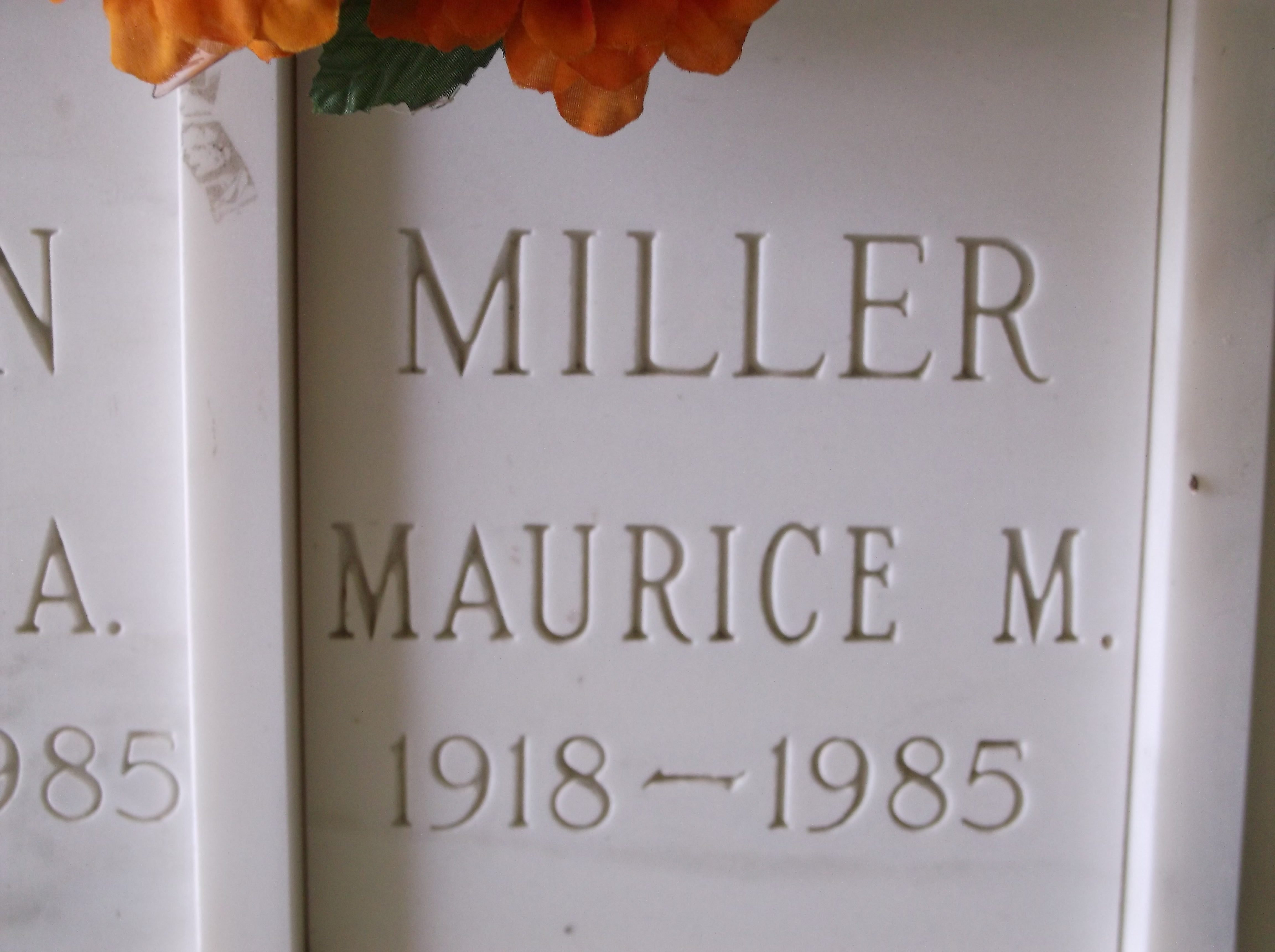 Maurice M Miller