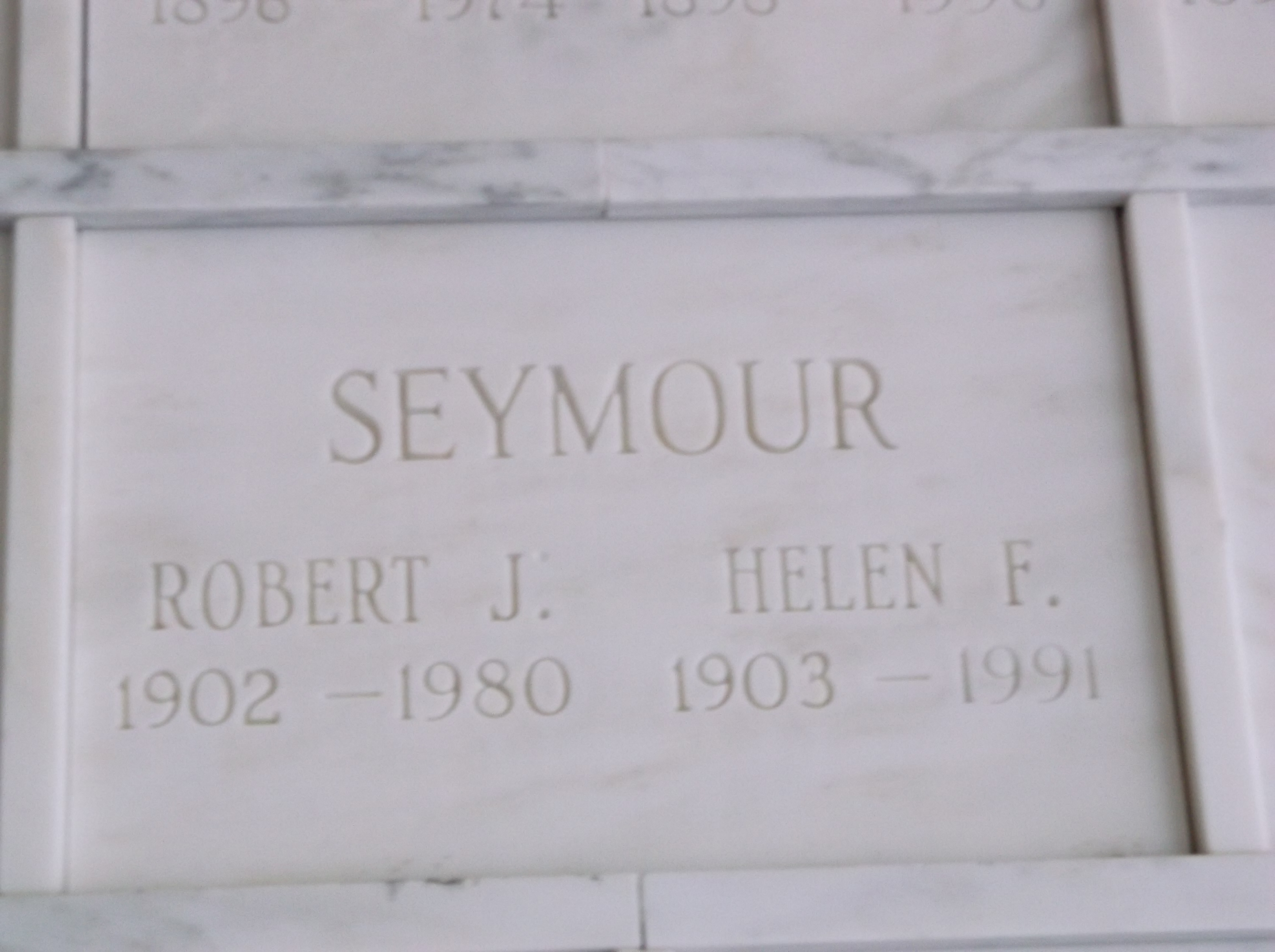 Robert J Seymour
