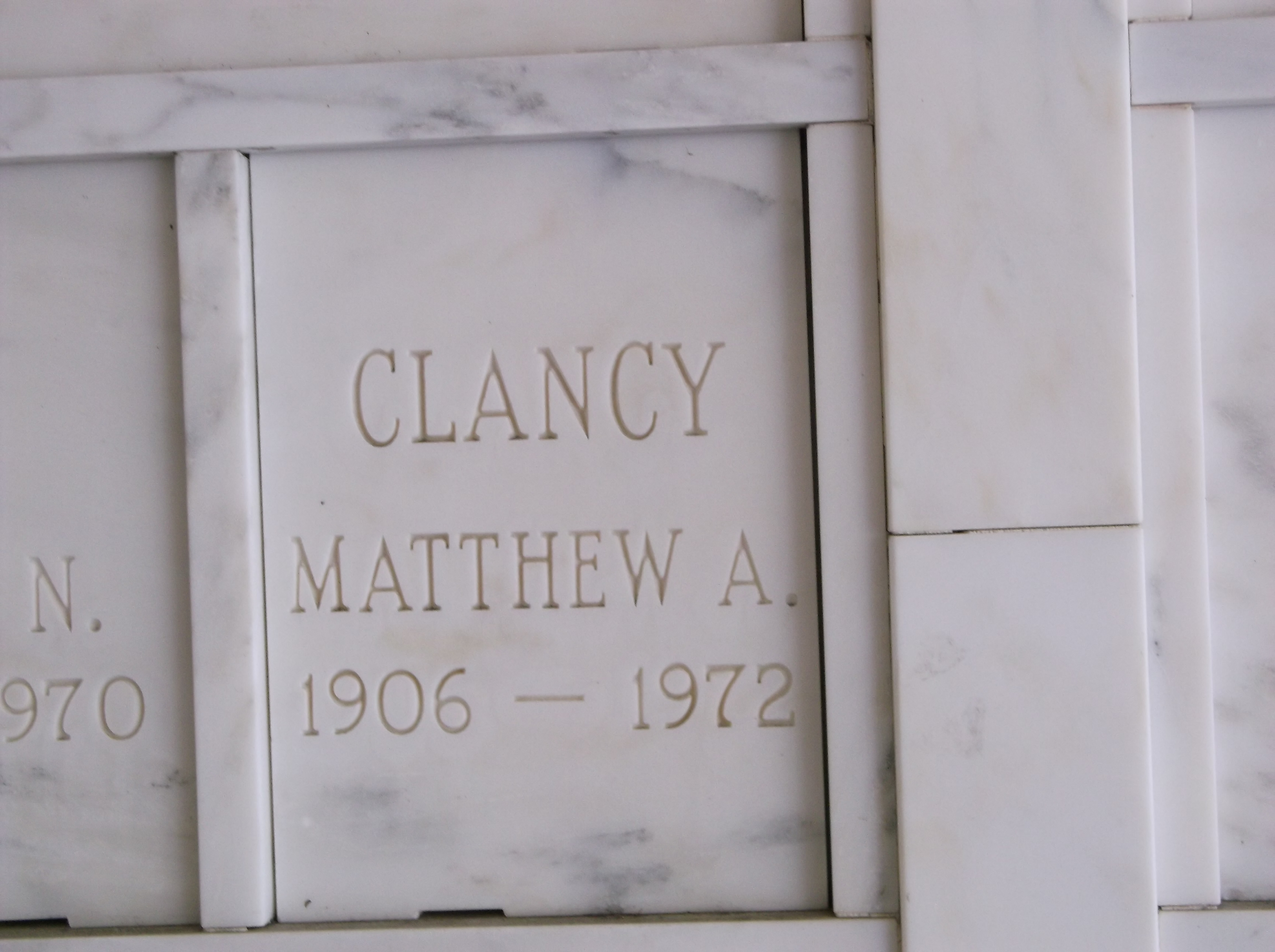 Matthew A Clancy