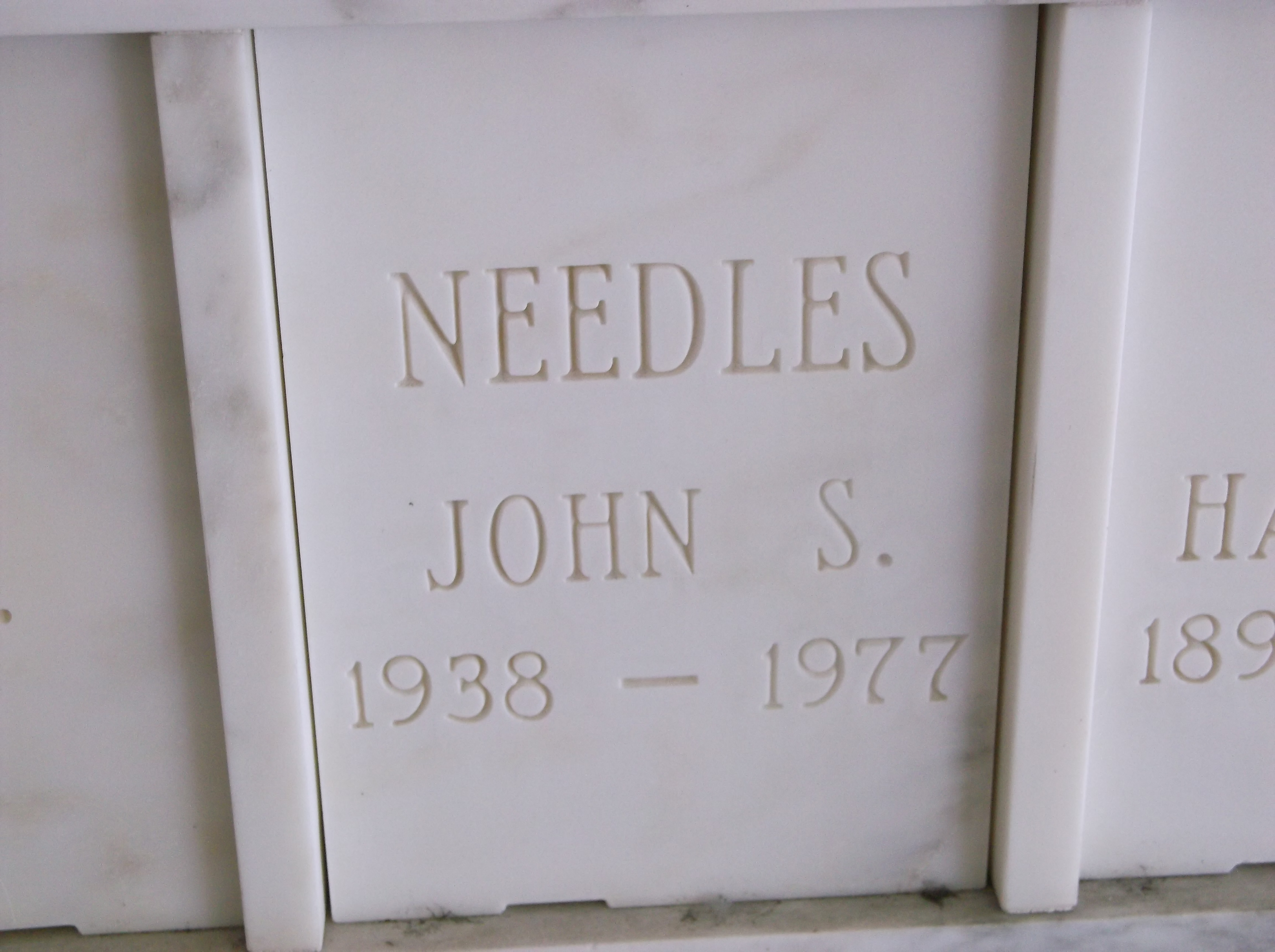 John S Needles