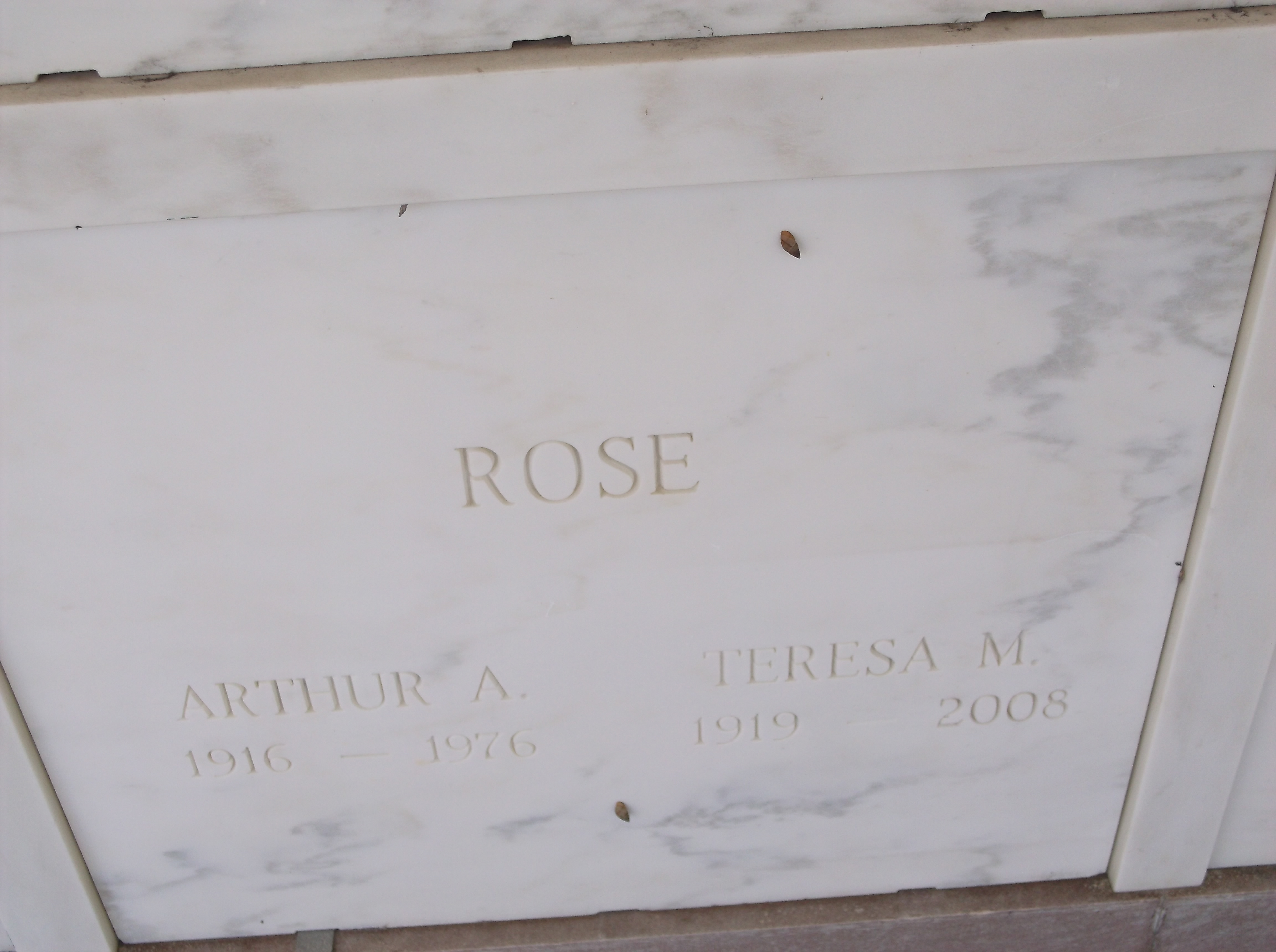 Teresa M Rose