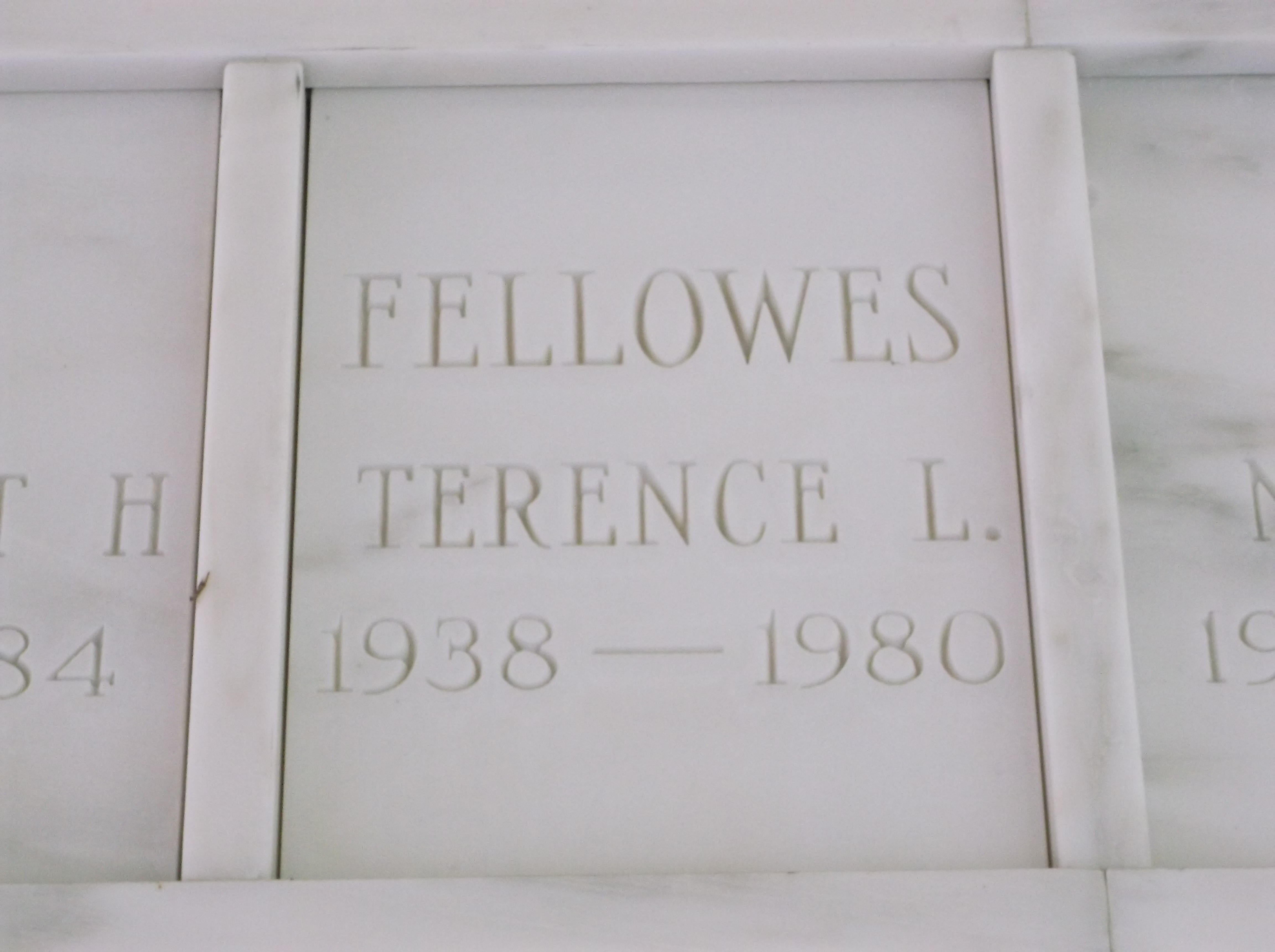 Terence L Fellowes
