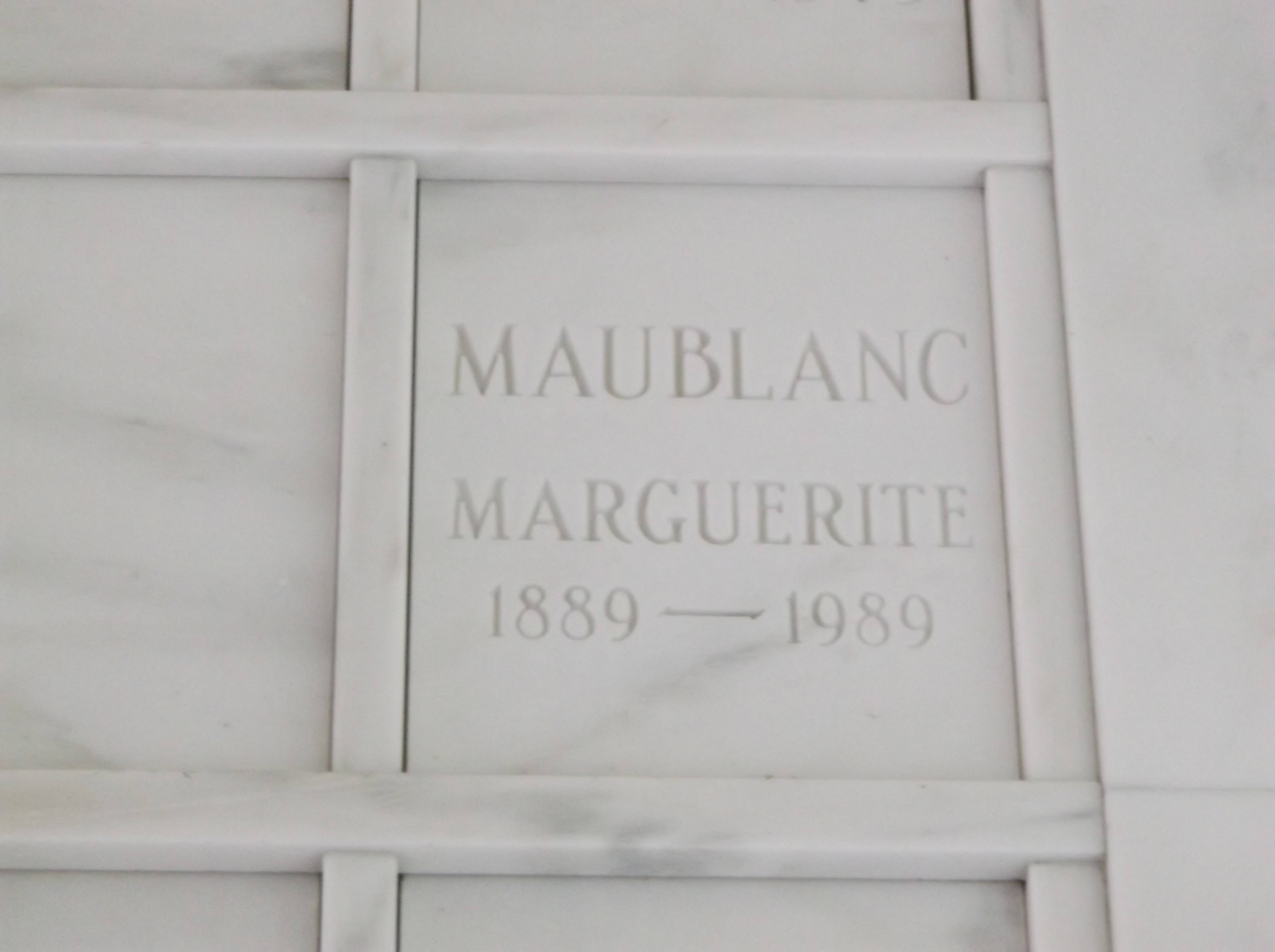 Marguerite Maublanc