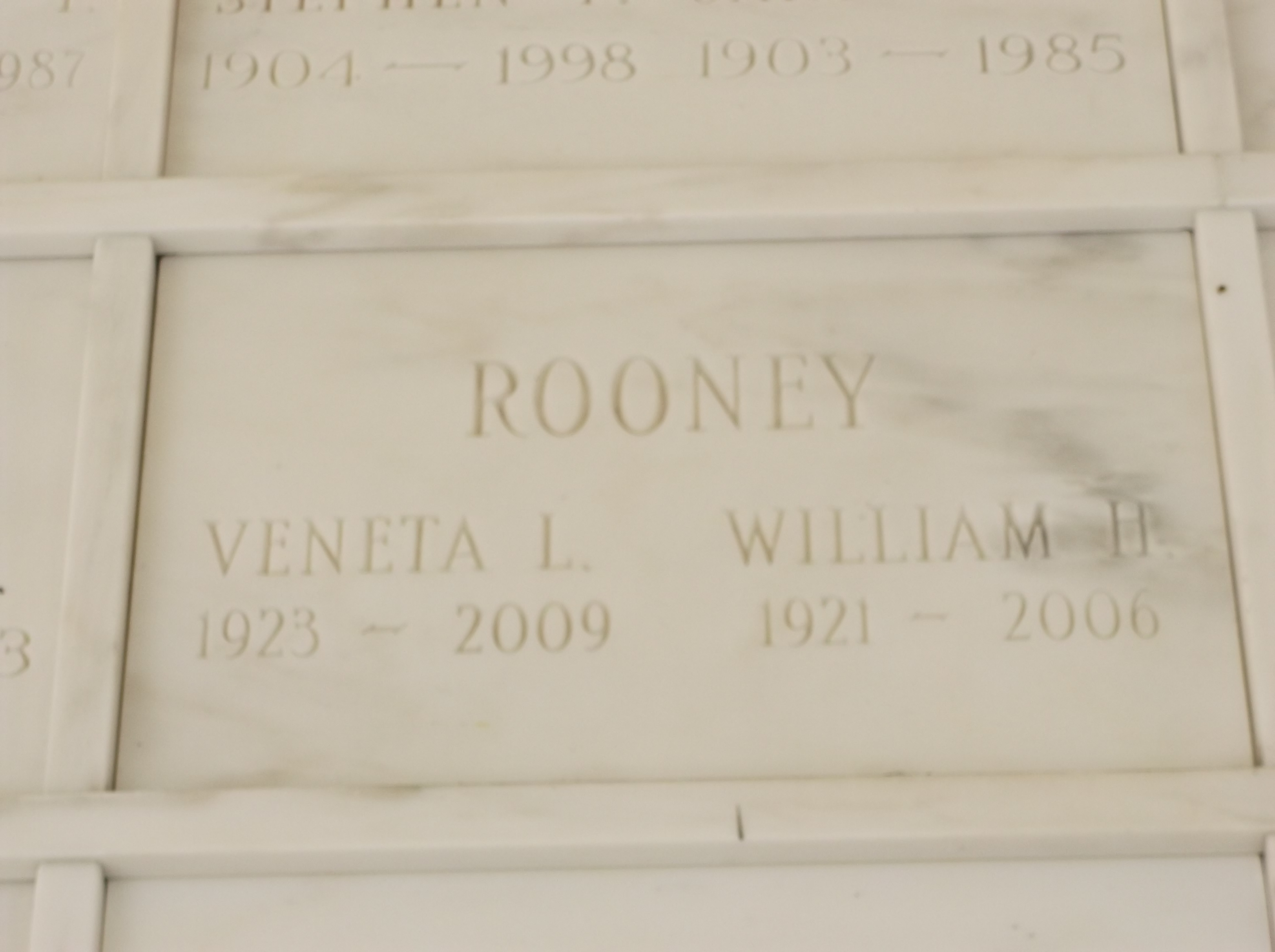 Veneta L Rooney