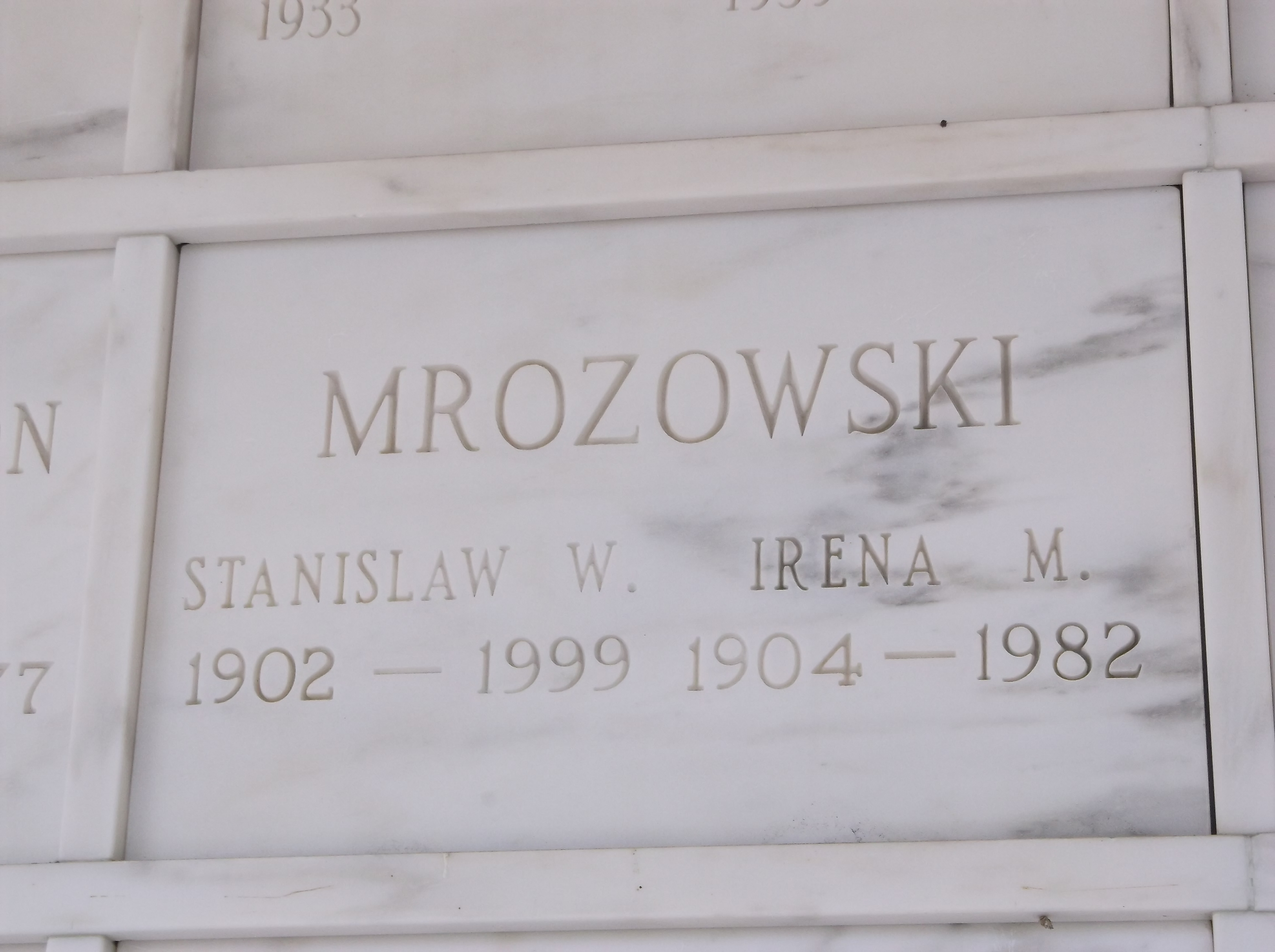 Irena M Mrozowski