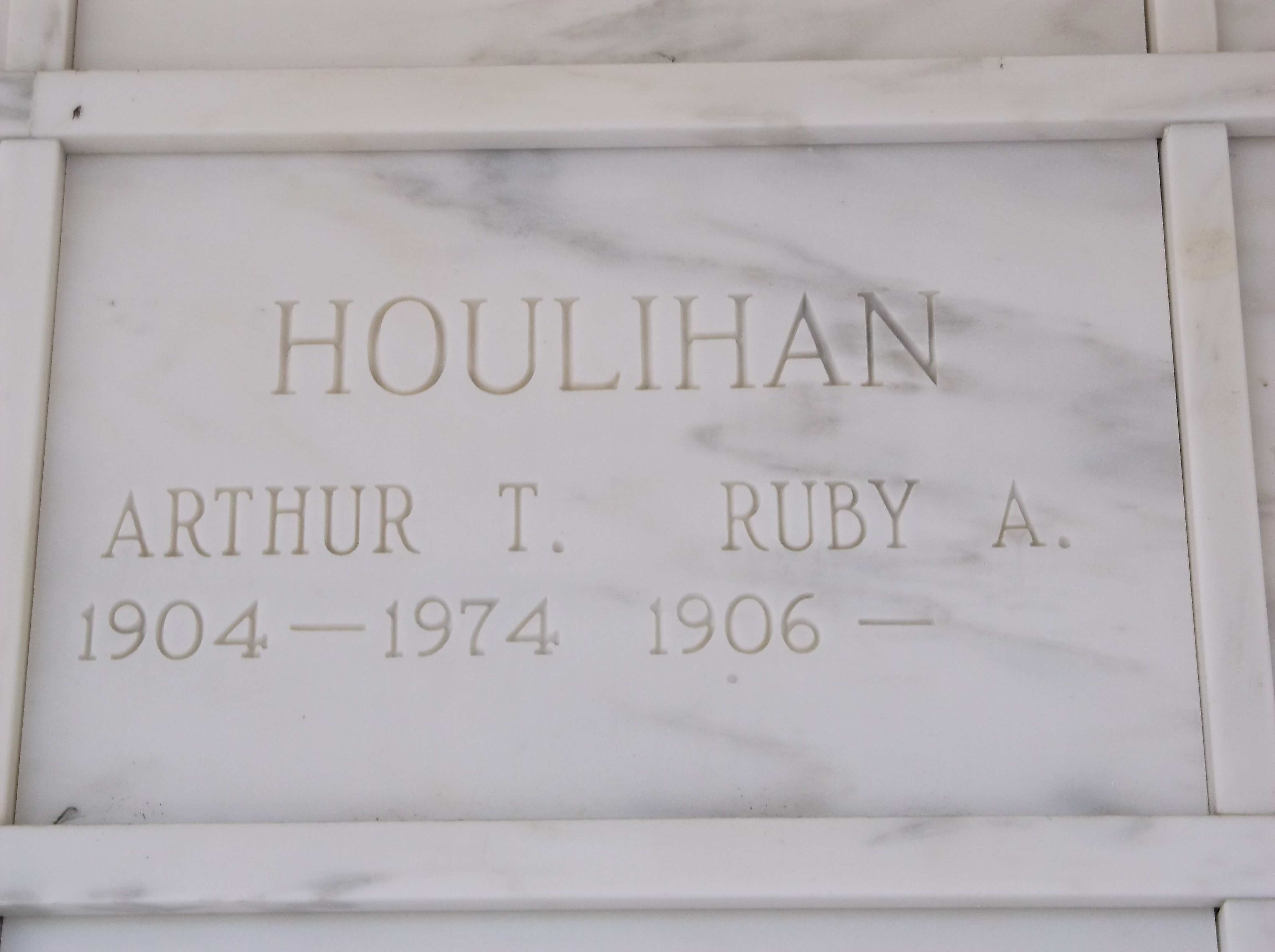 Ruby A Houlihan