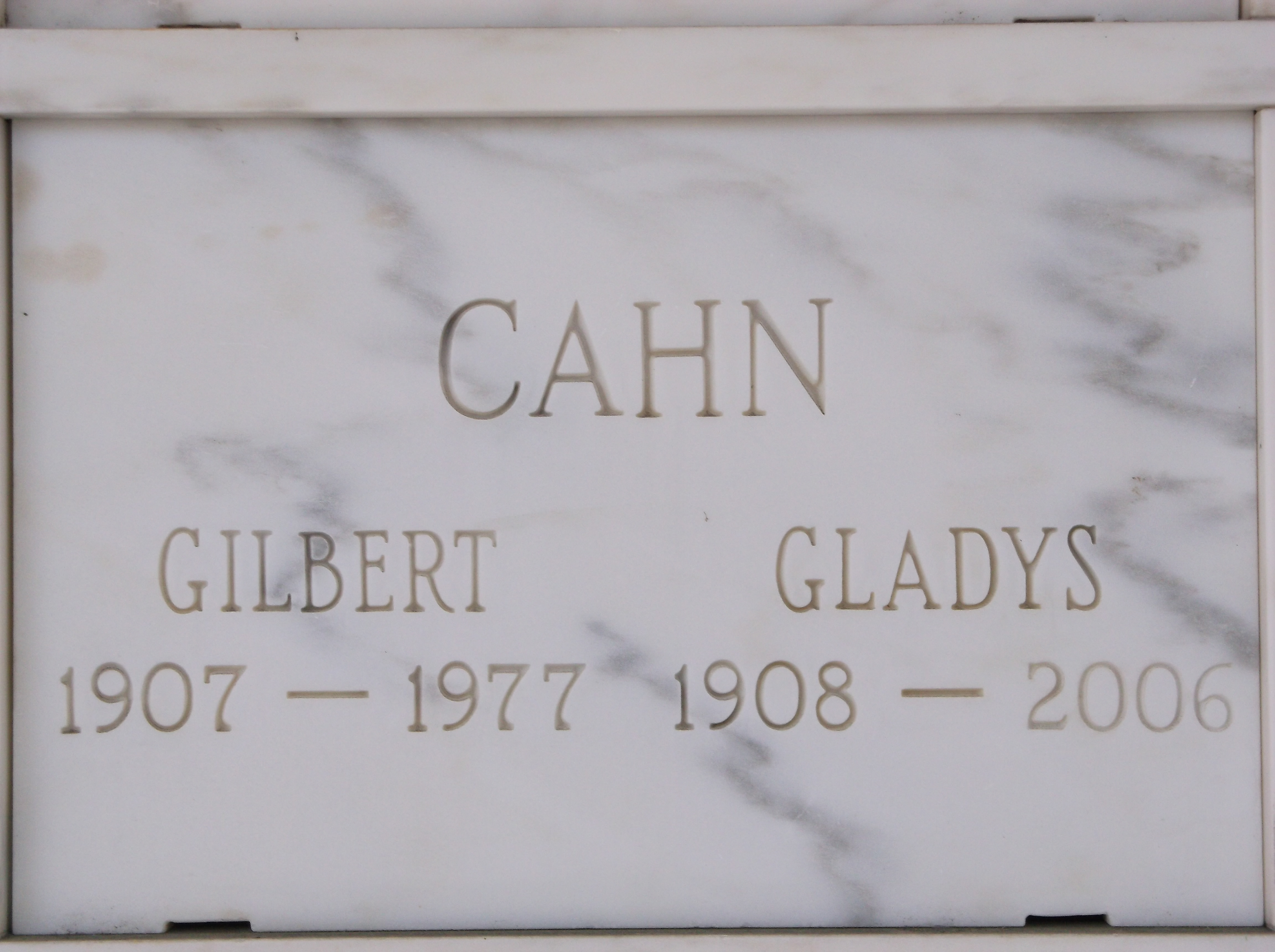 Gladys Cahn