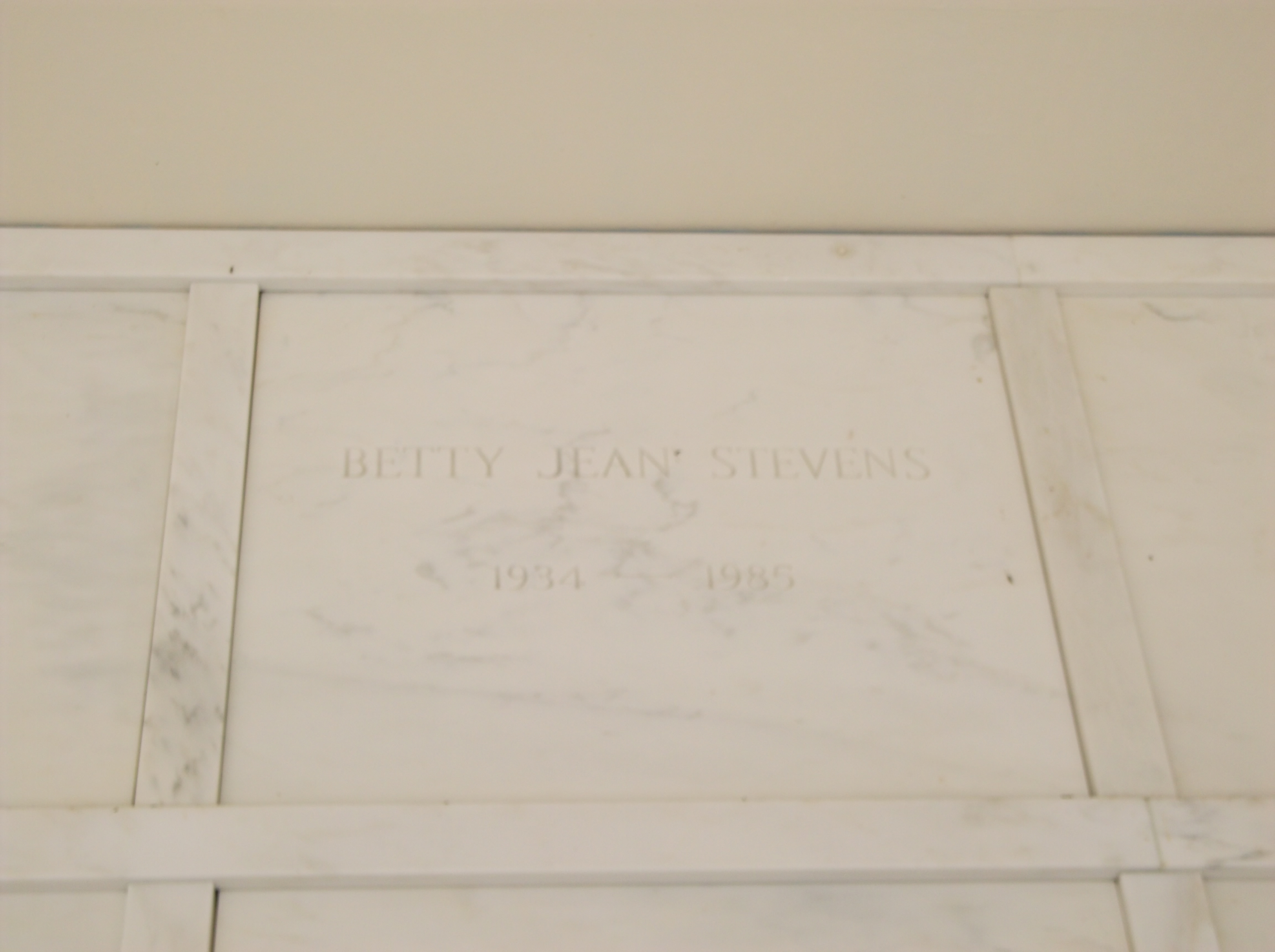 Betty Jean Stevens
