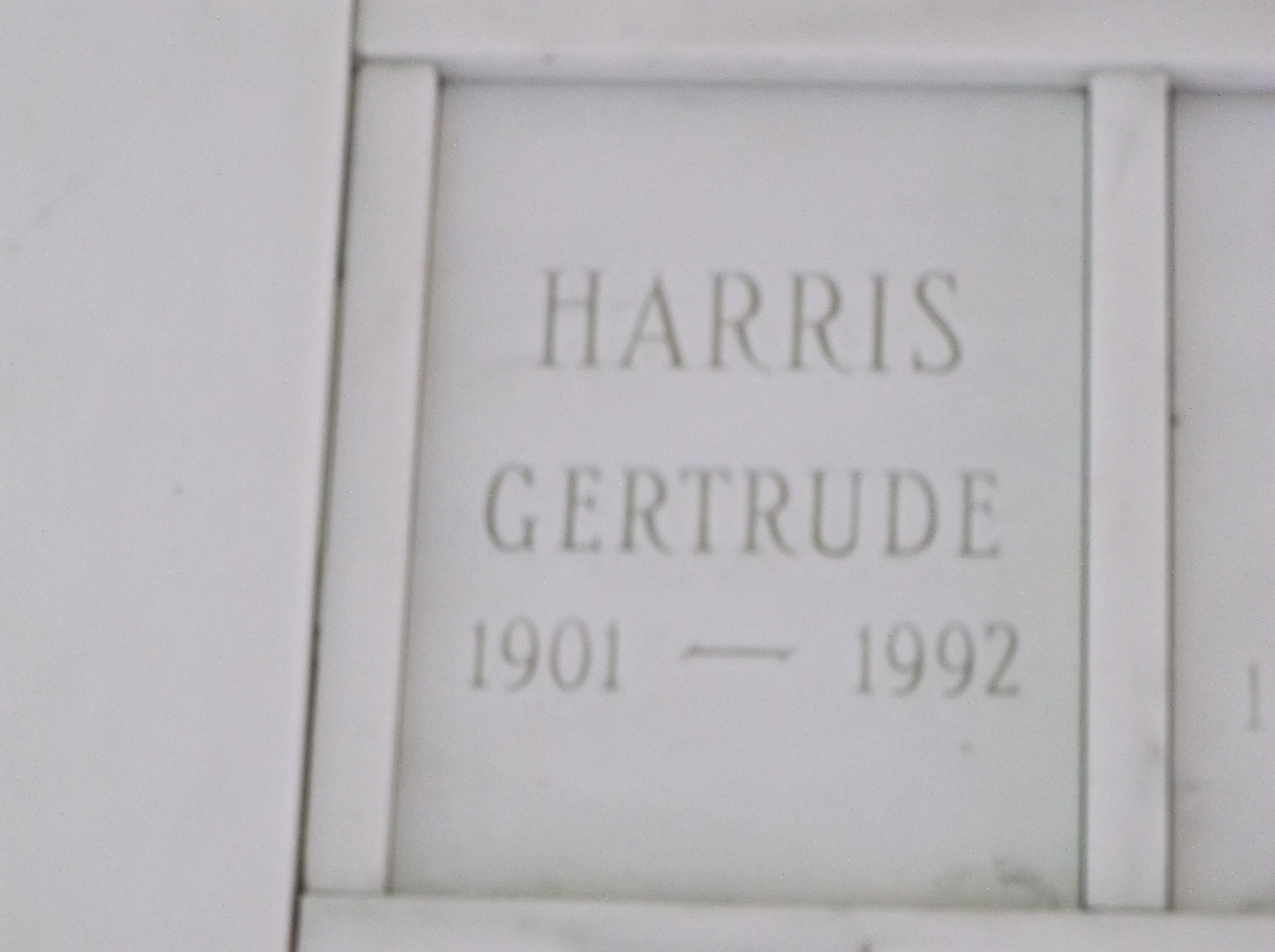 Gertrude Harris