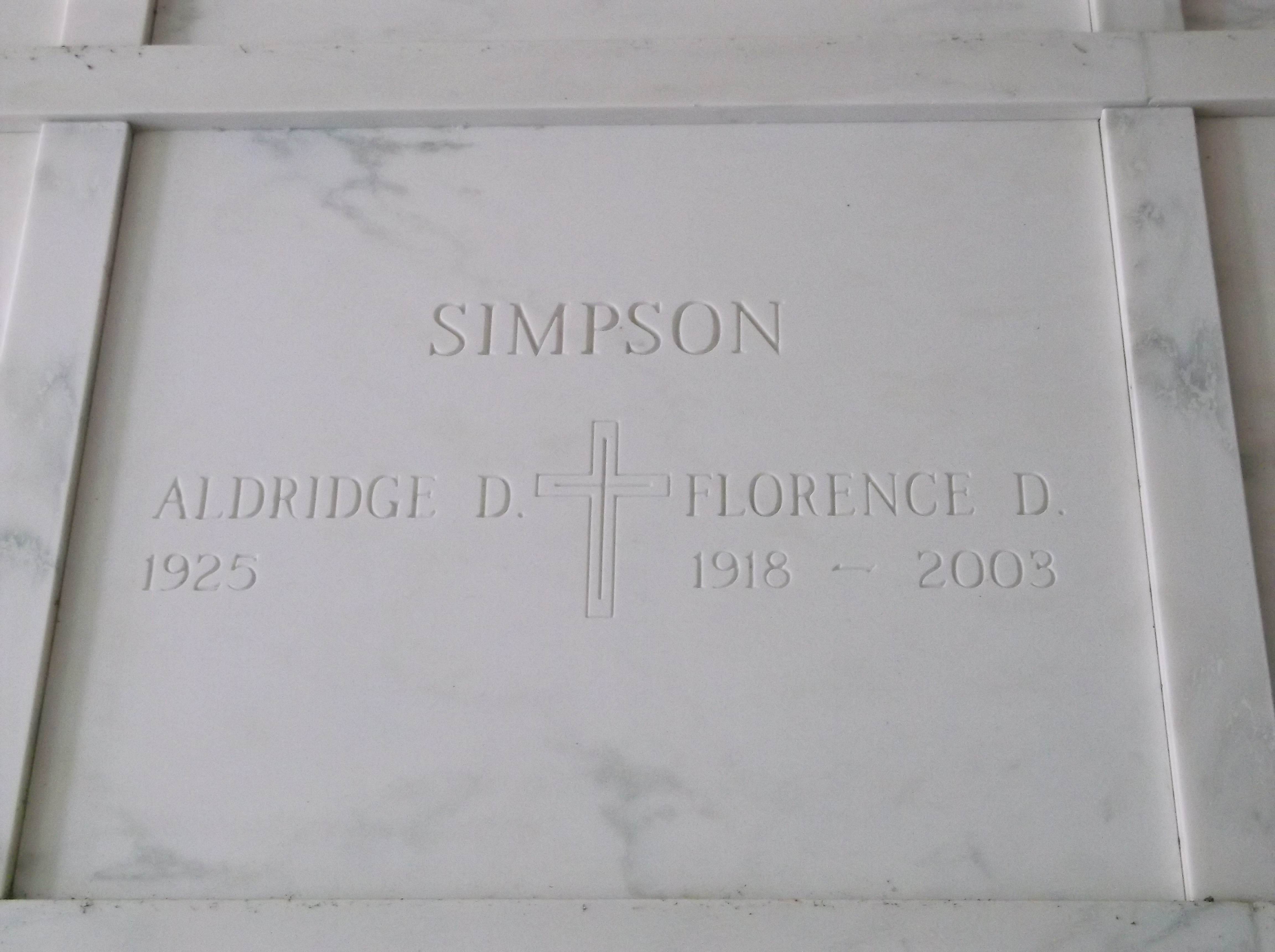 Aldridge D Simpson