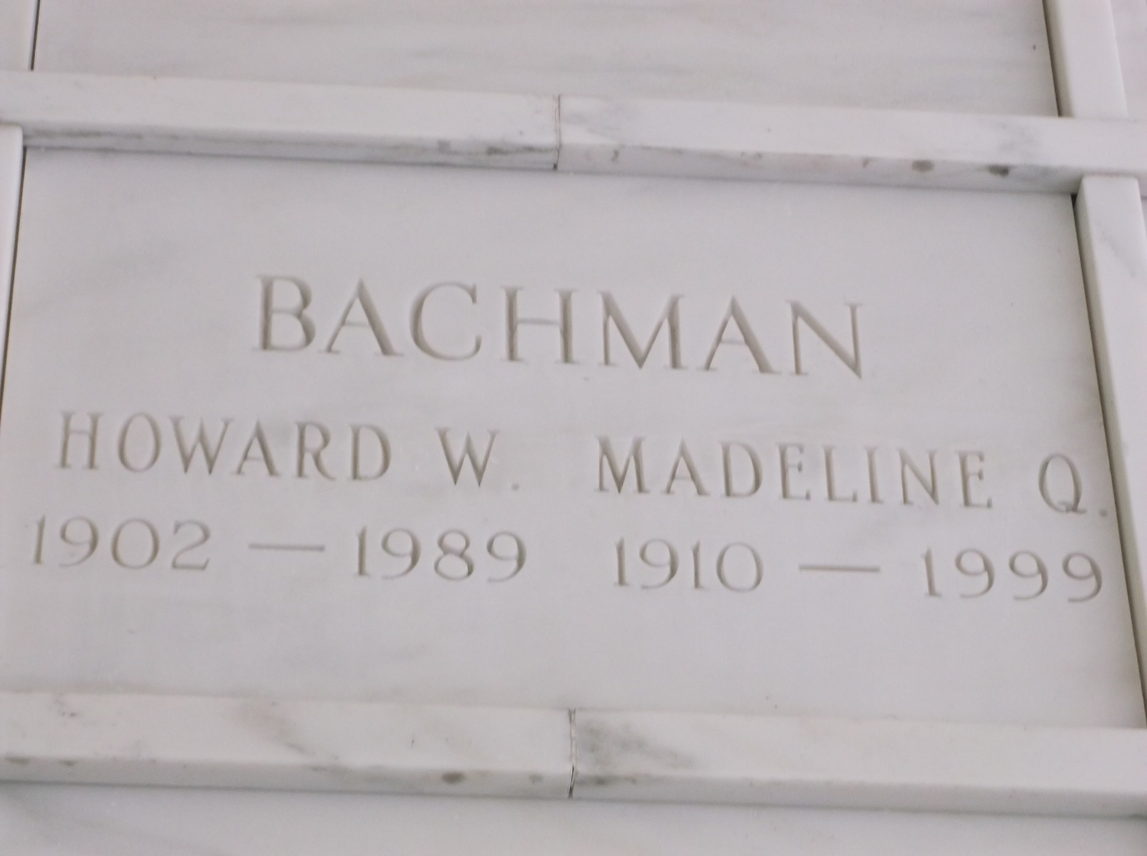 Madeline Q Bachman