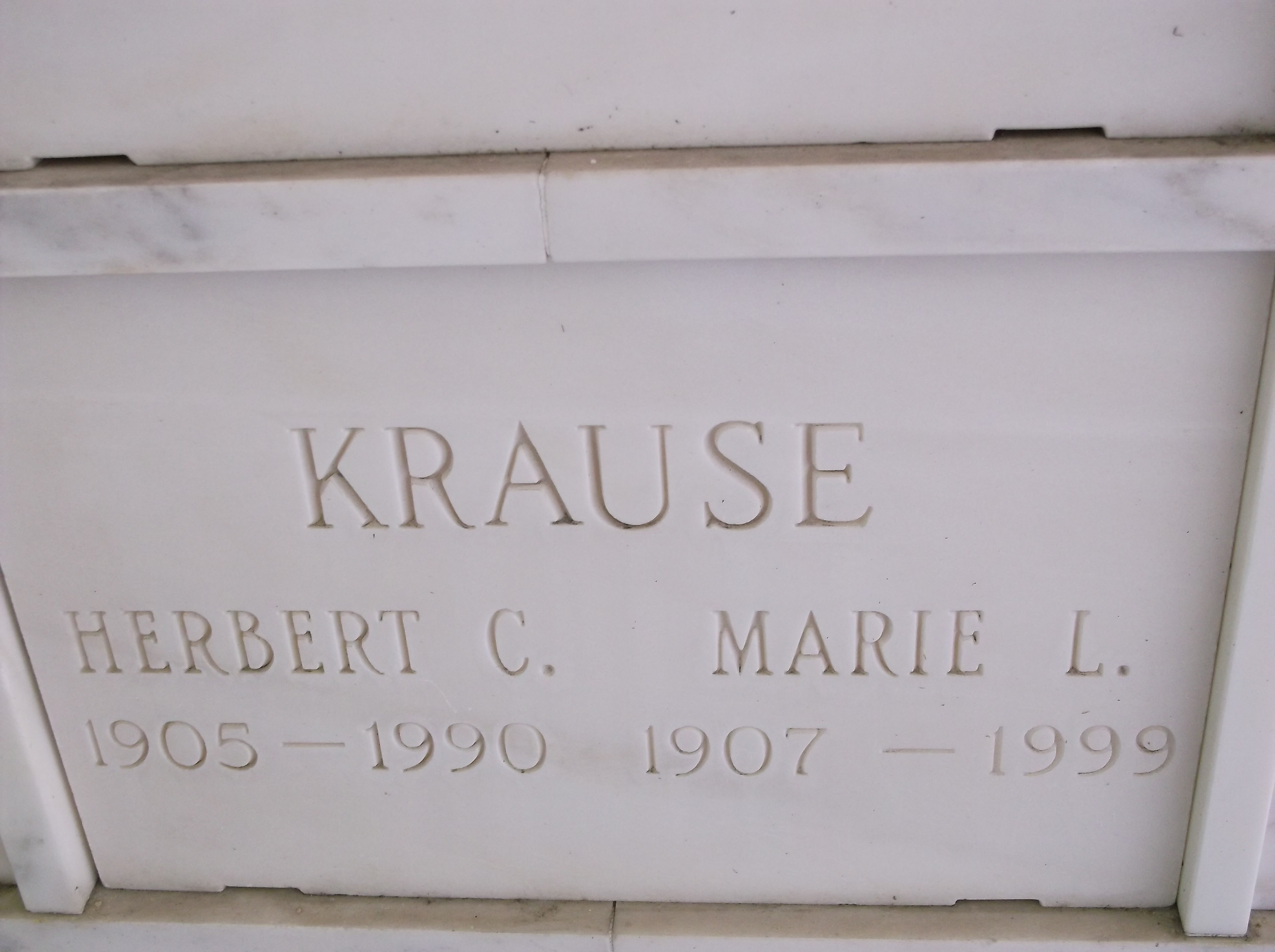 Herbert C Krause