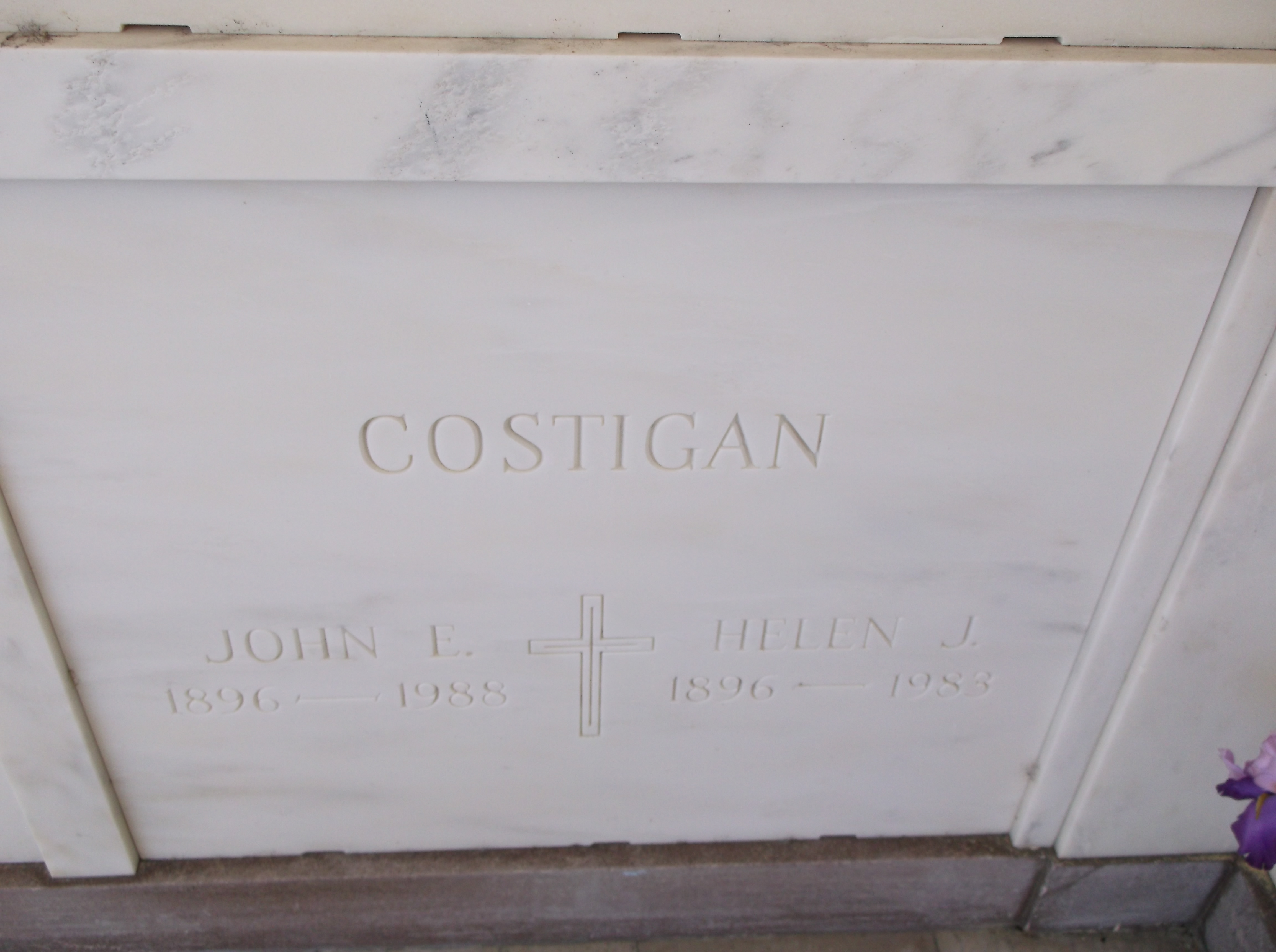 John E Costigan