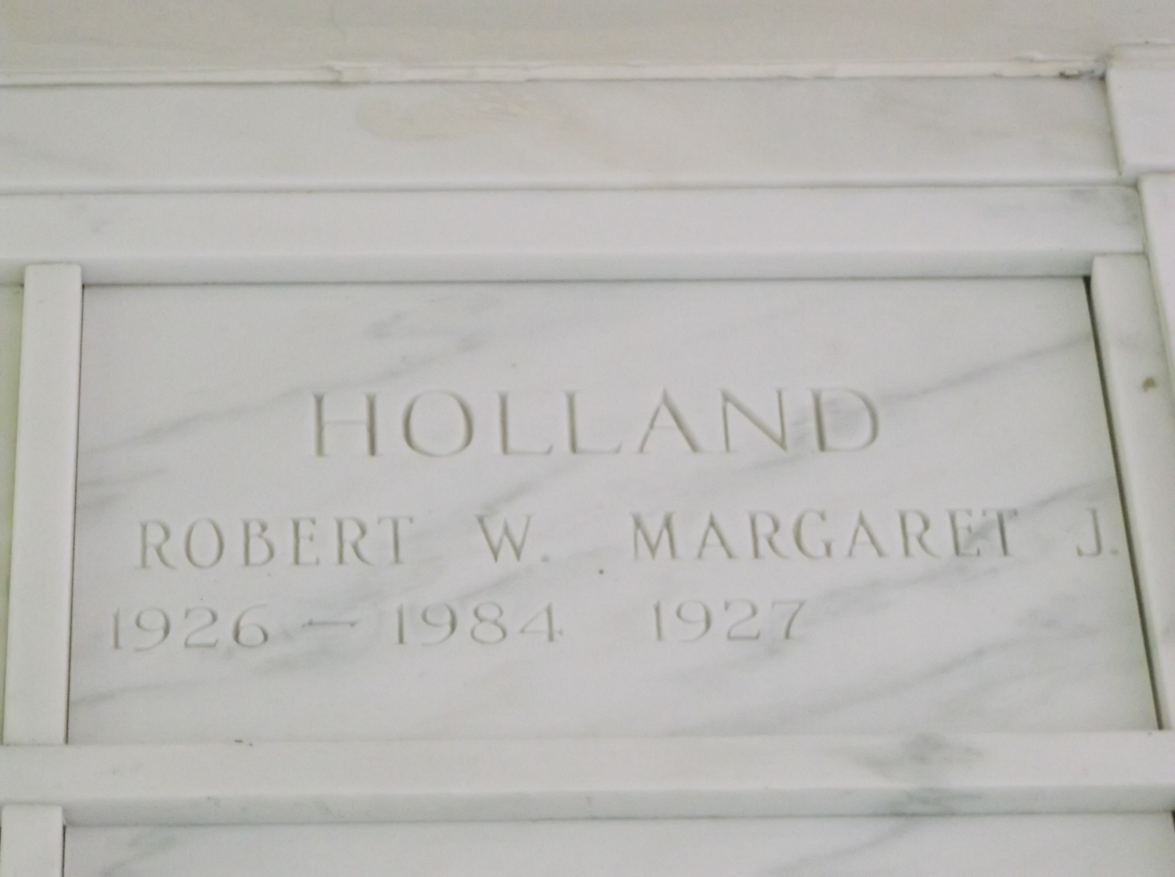 Margaret J Holland