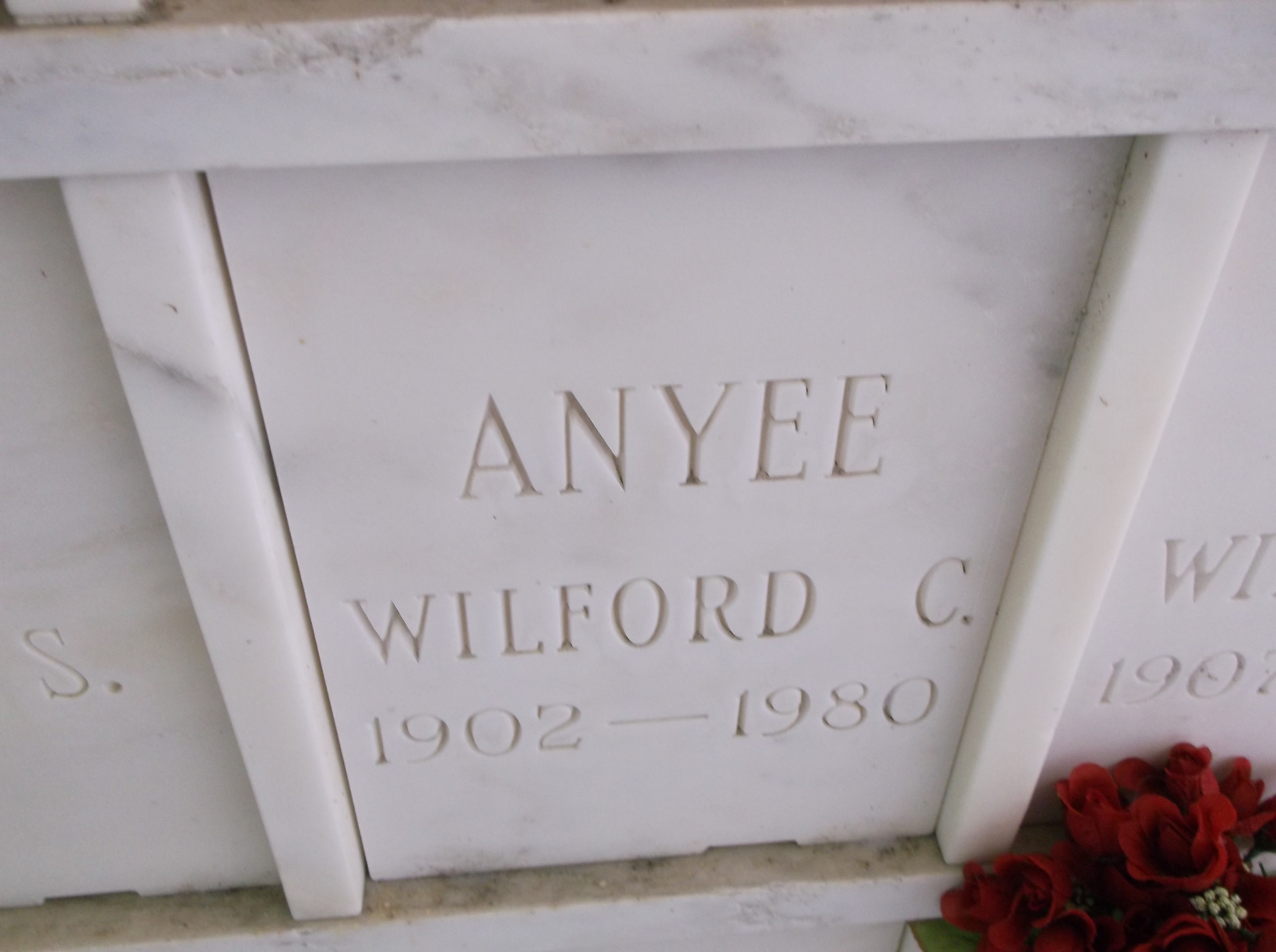Wilford C Anyee