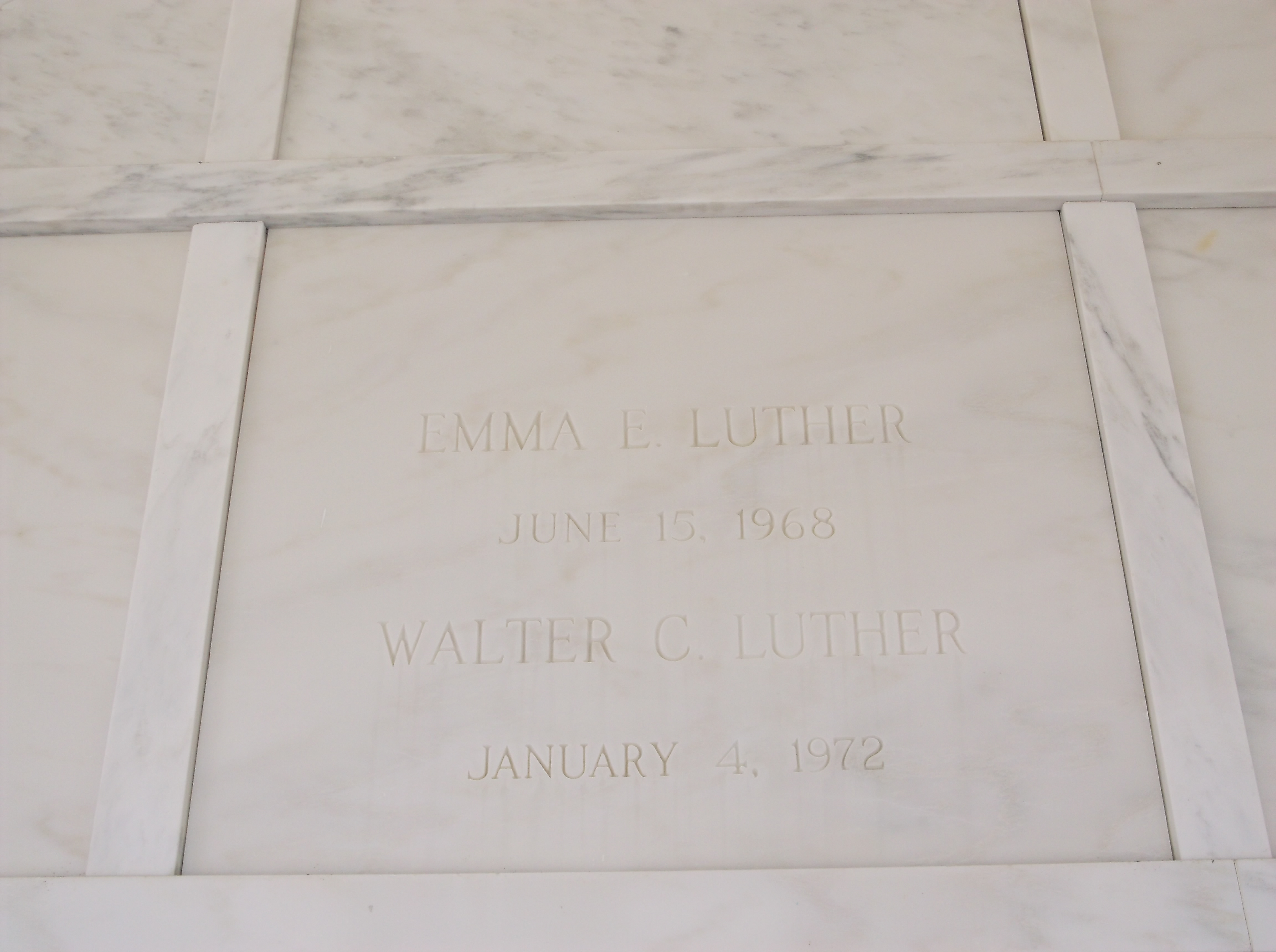 Walter C Luther