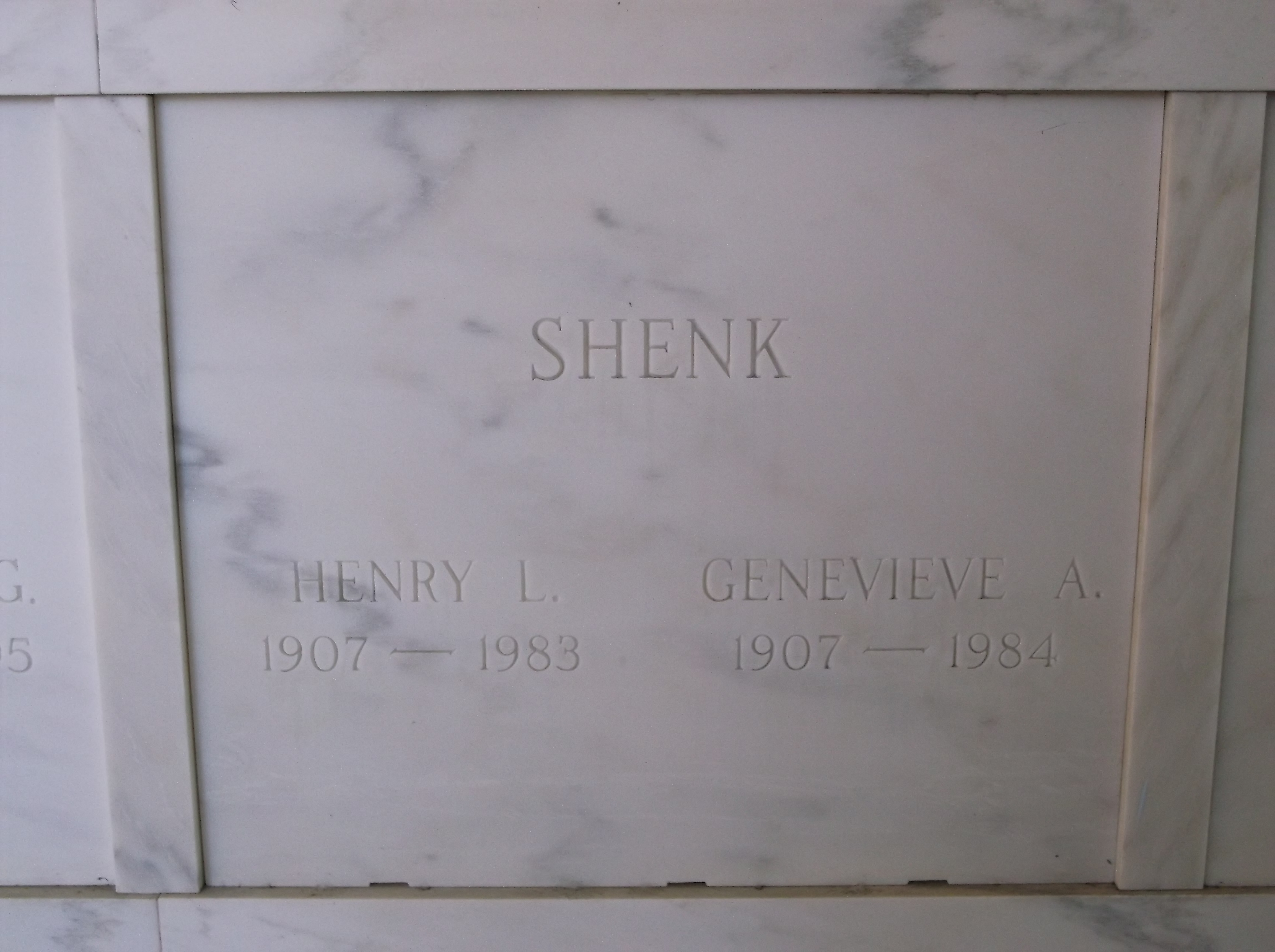 Henry L Shenk