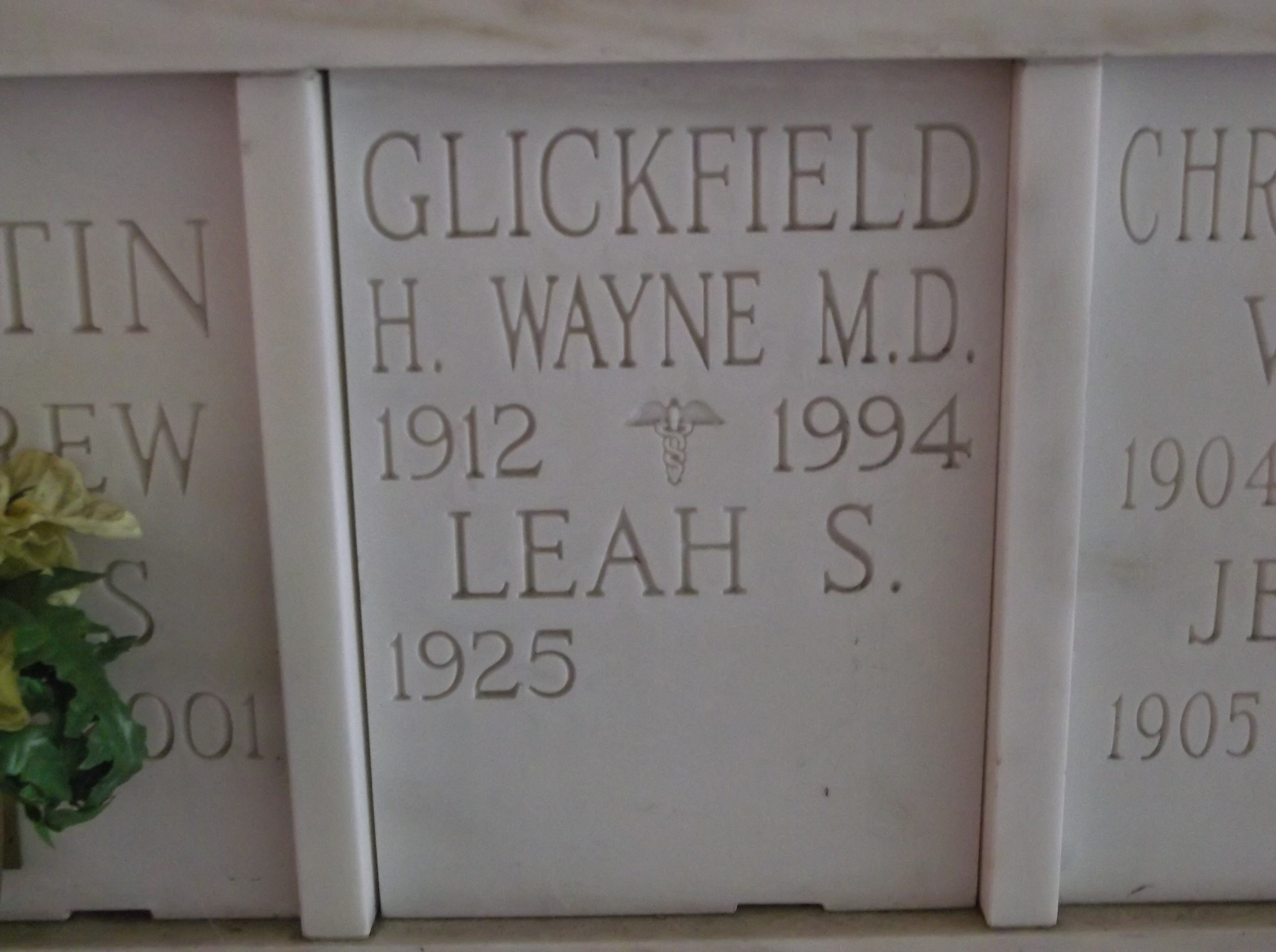 Dr H Wayne Glickfield