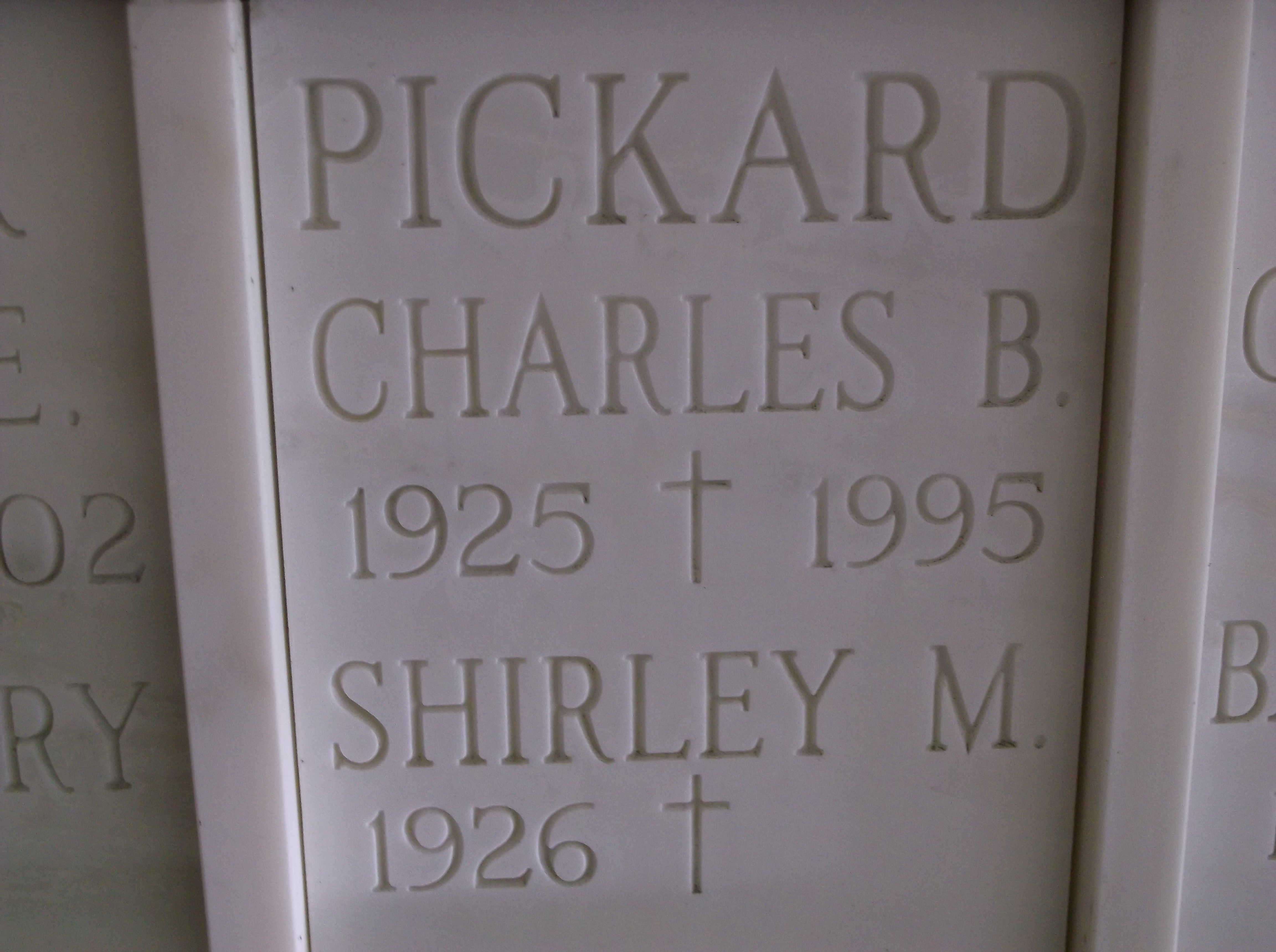 Shirley M Pickard