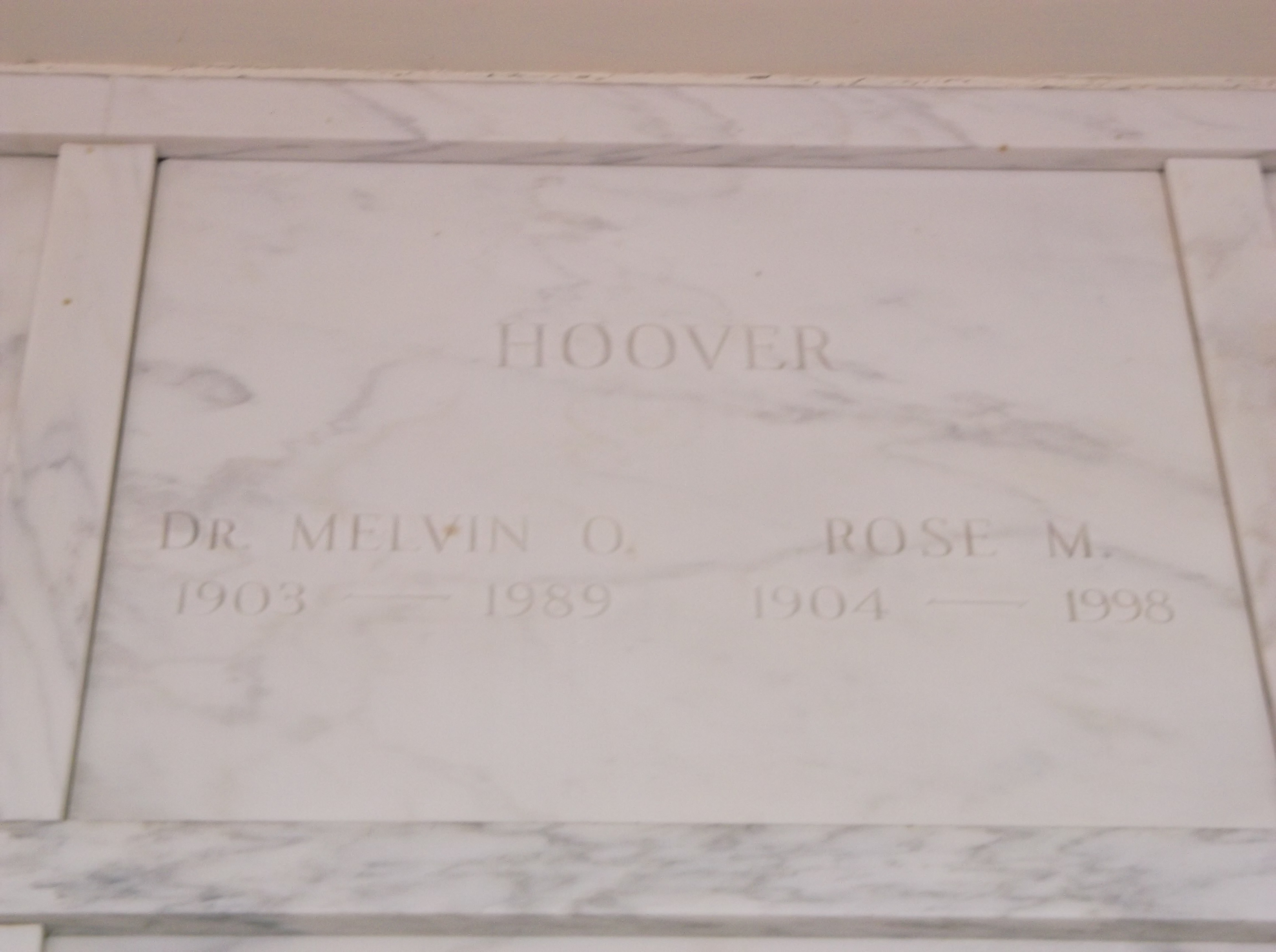 Rose M Hoover