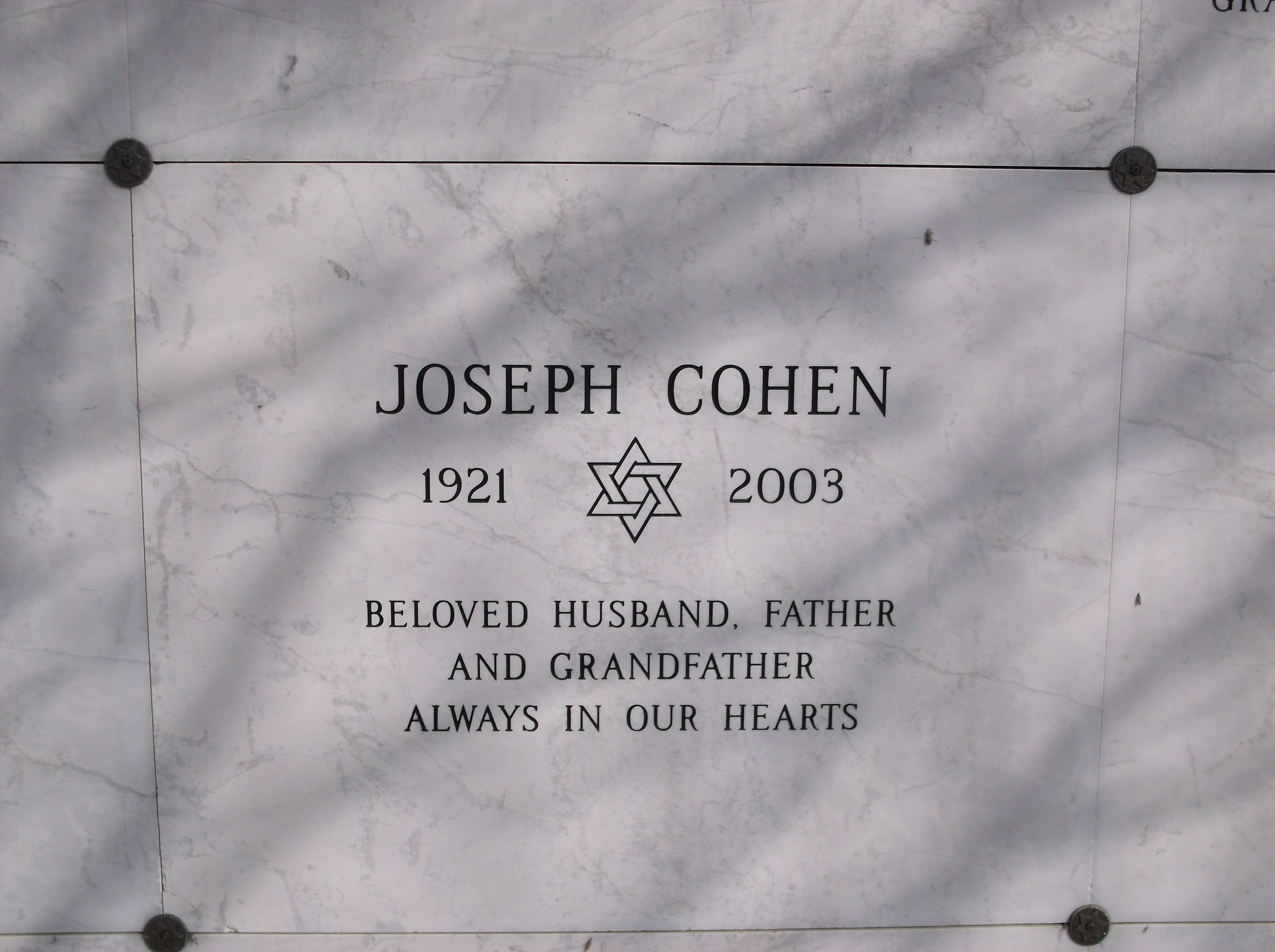 Joseph Cohen