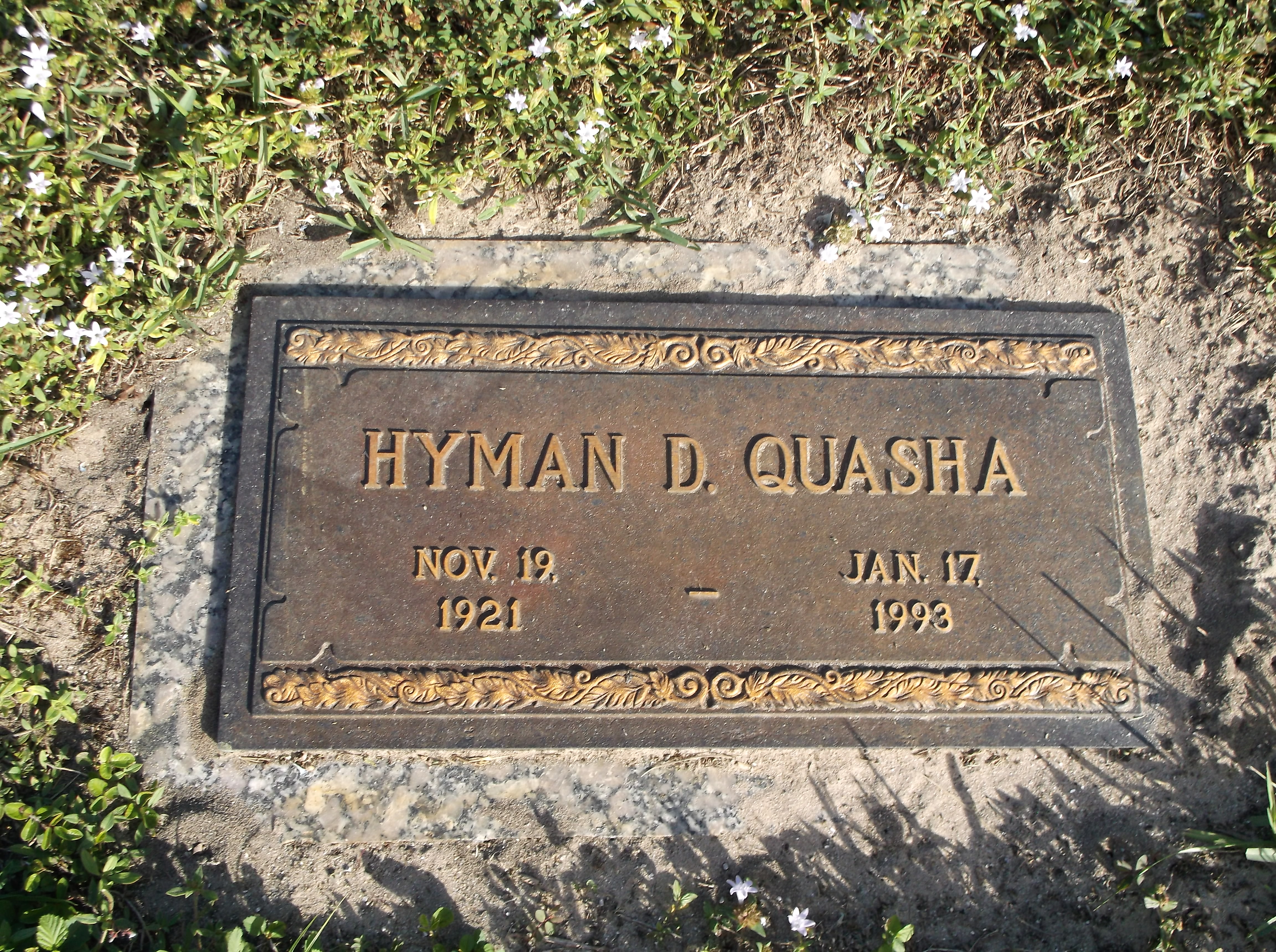 Hyman D Quasha
