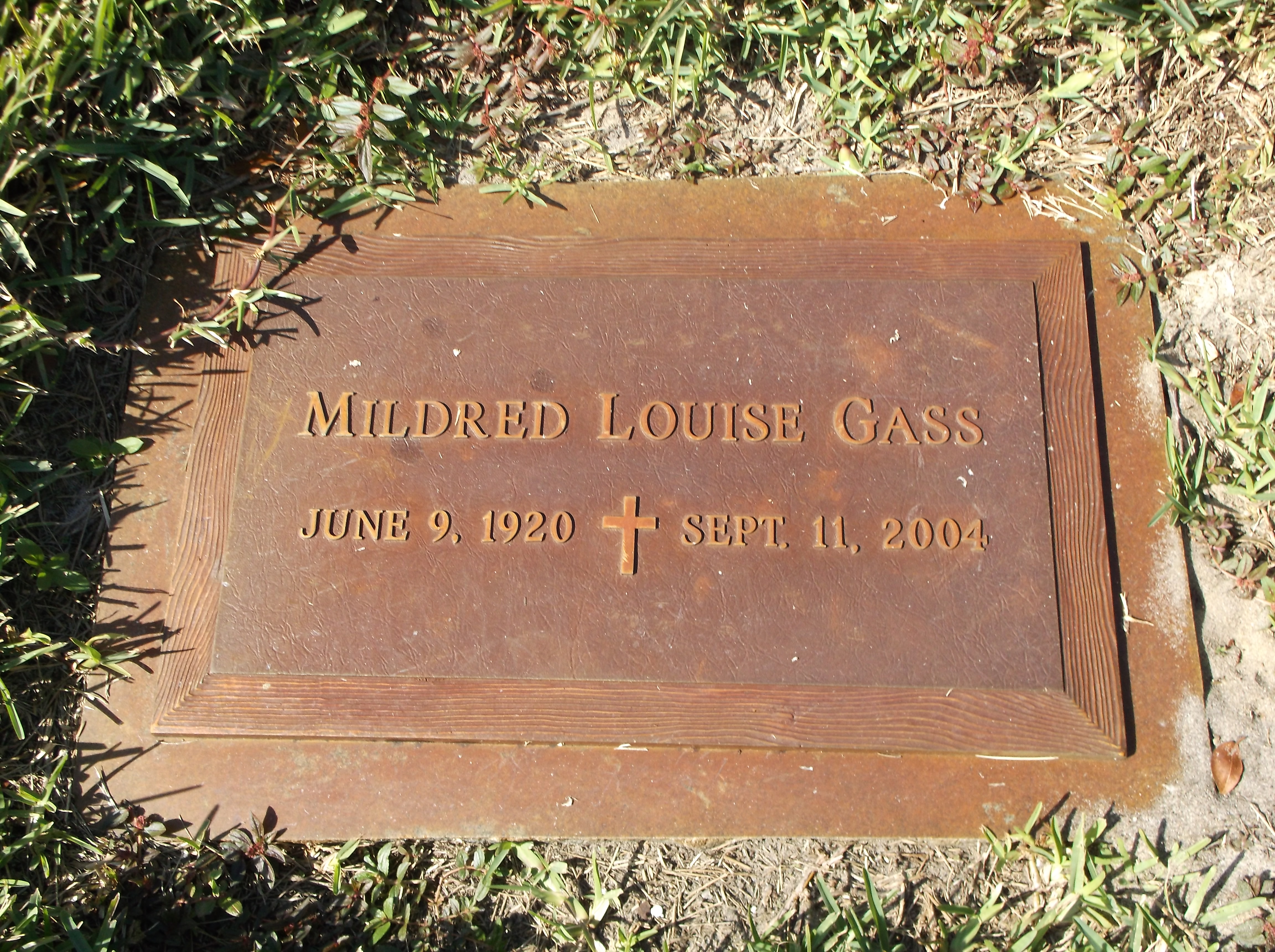 Mildred Louise Gass