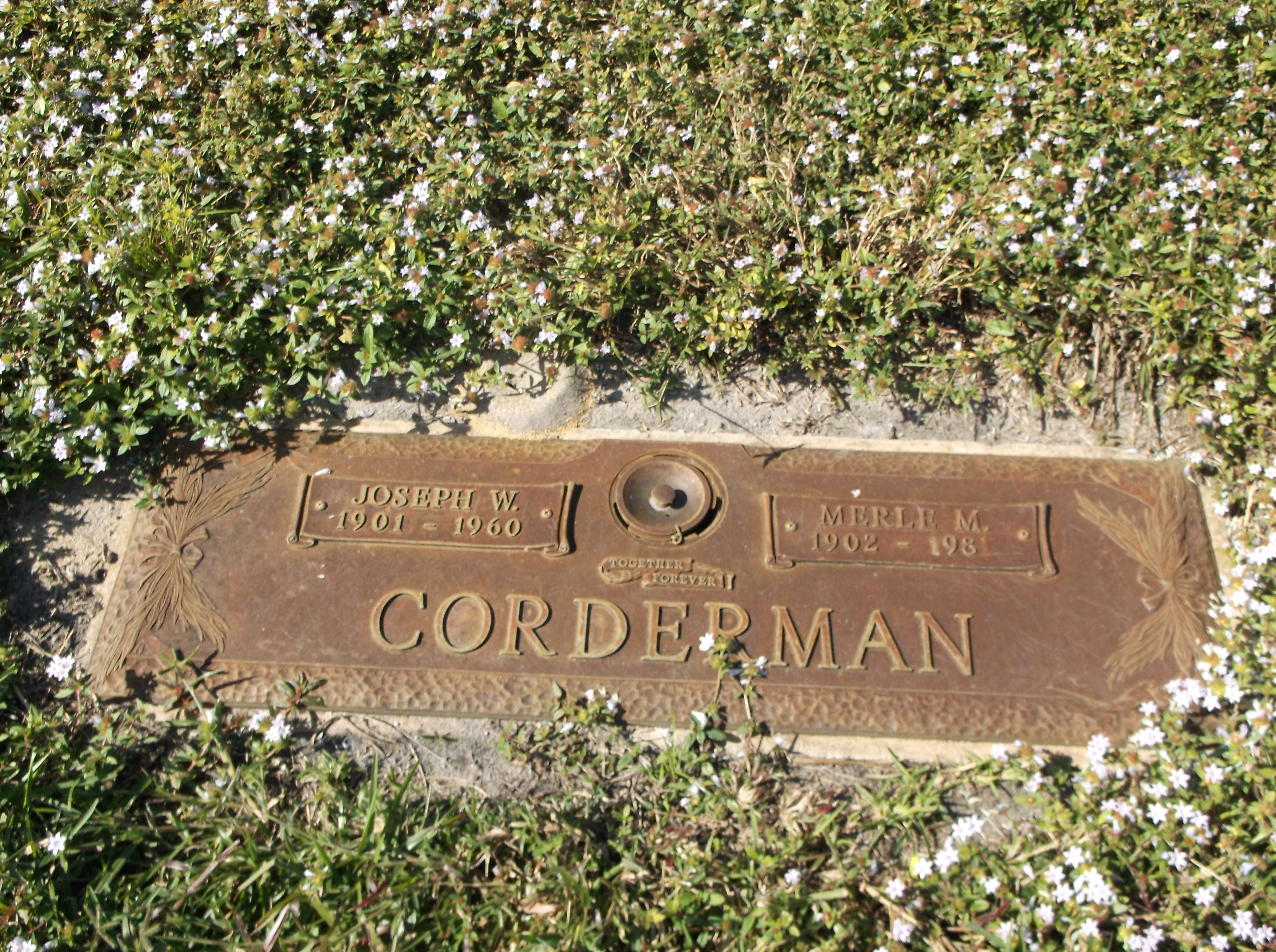 Joseph W Corderman