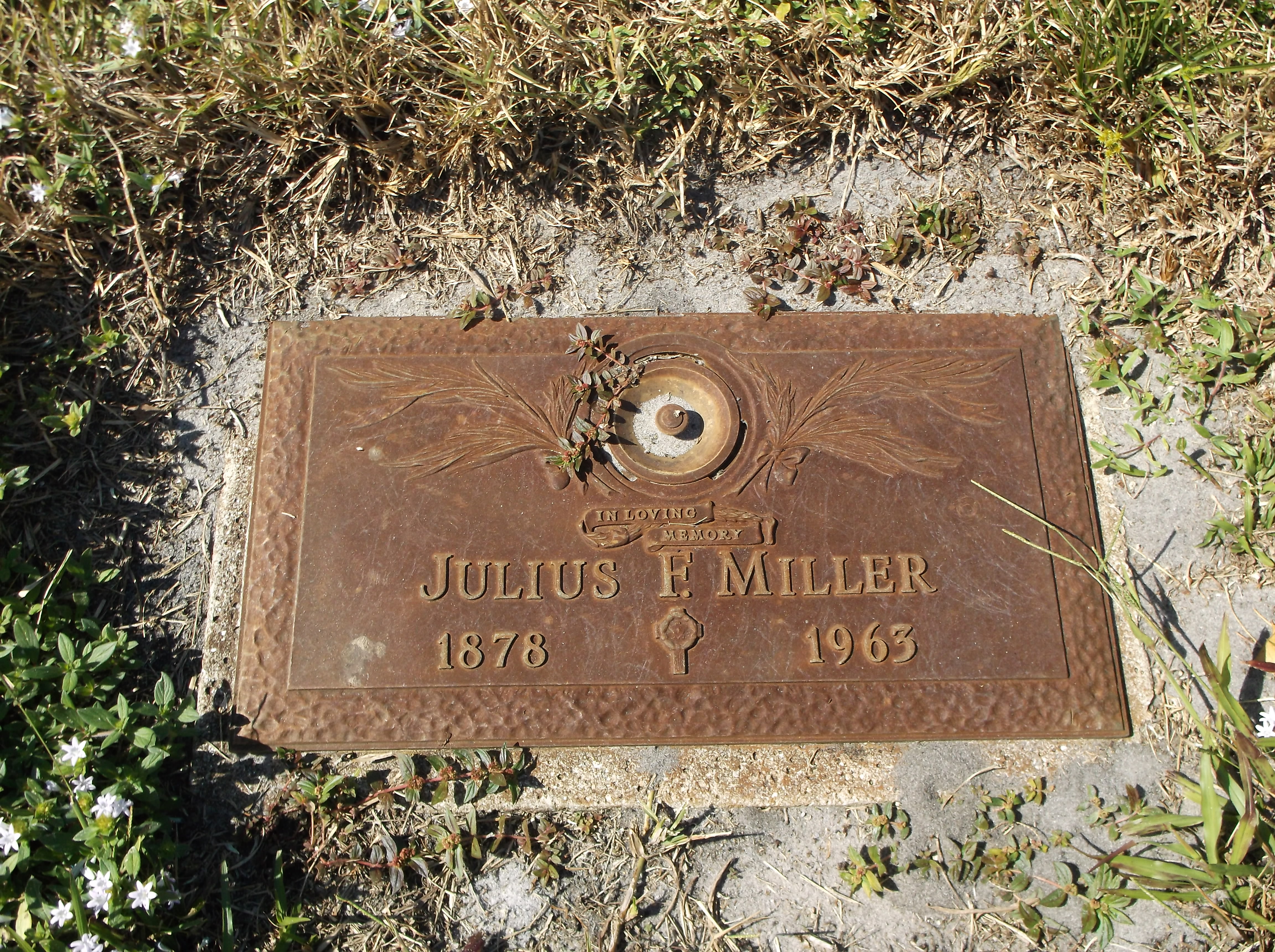 Julius F Miller