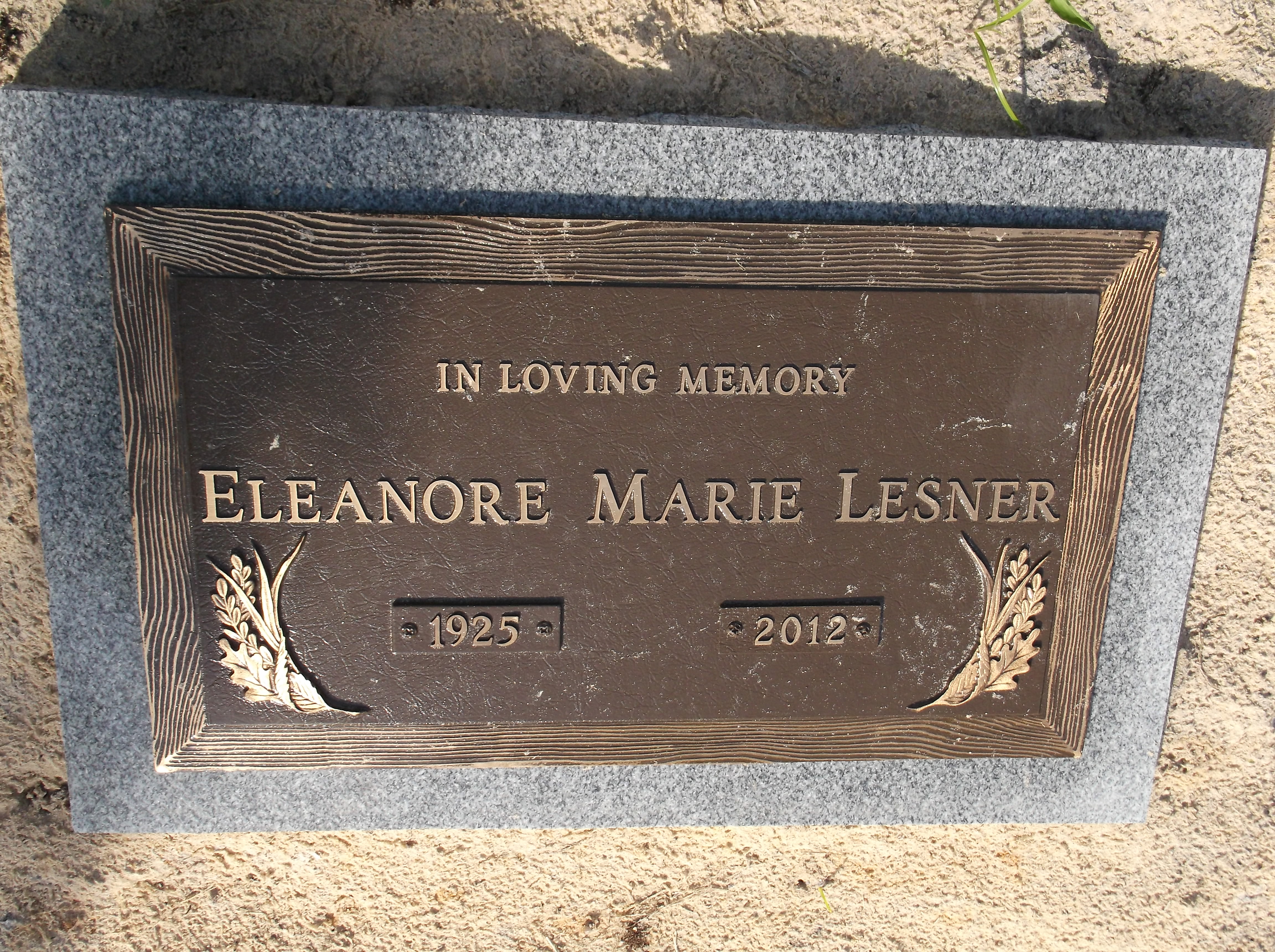 Eleanore Marie Lesner