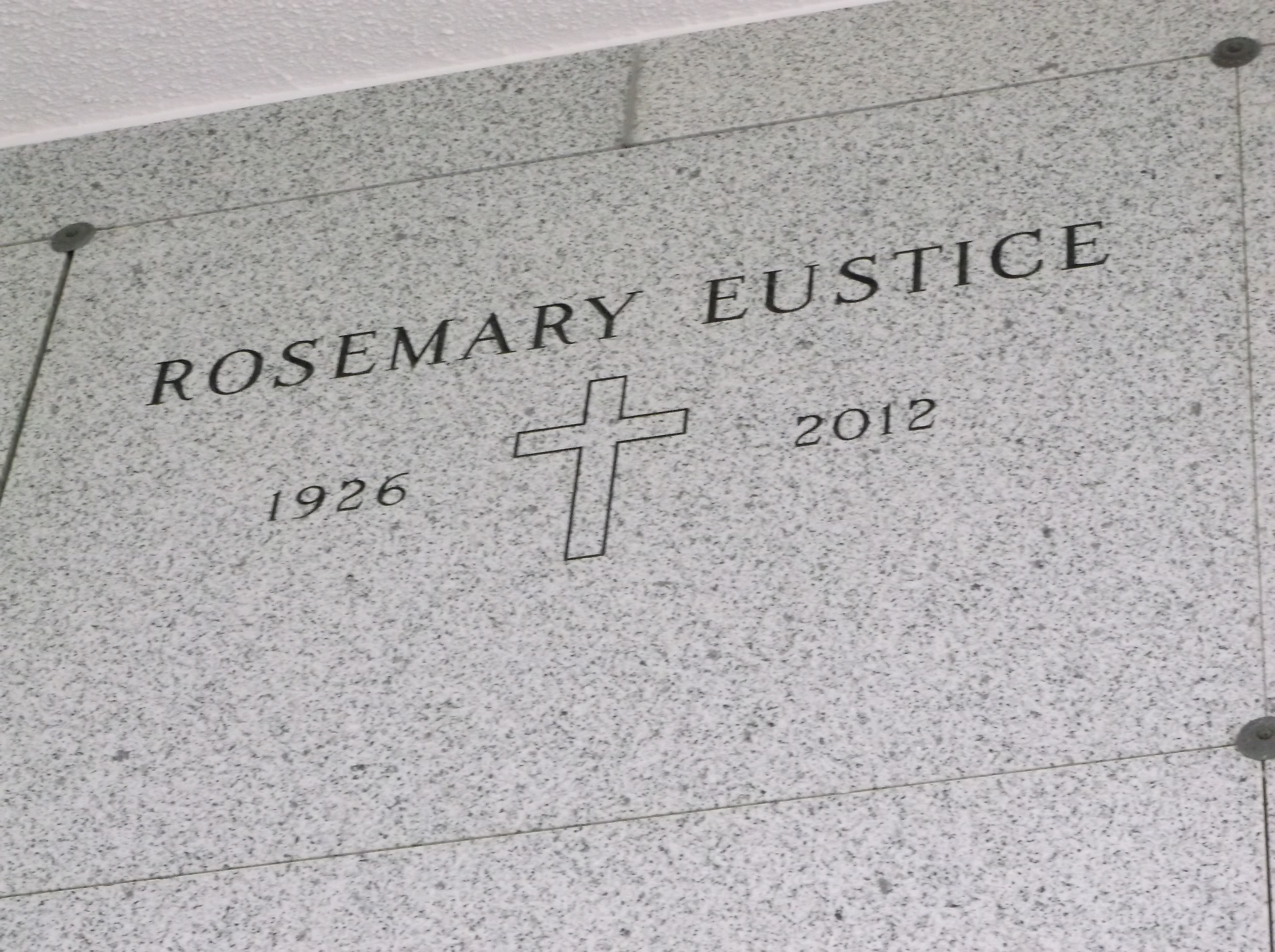Rosemary Eustice
