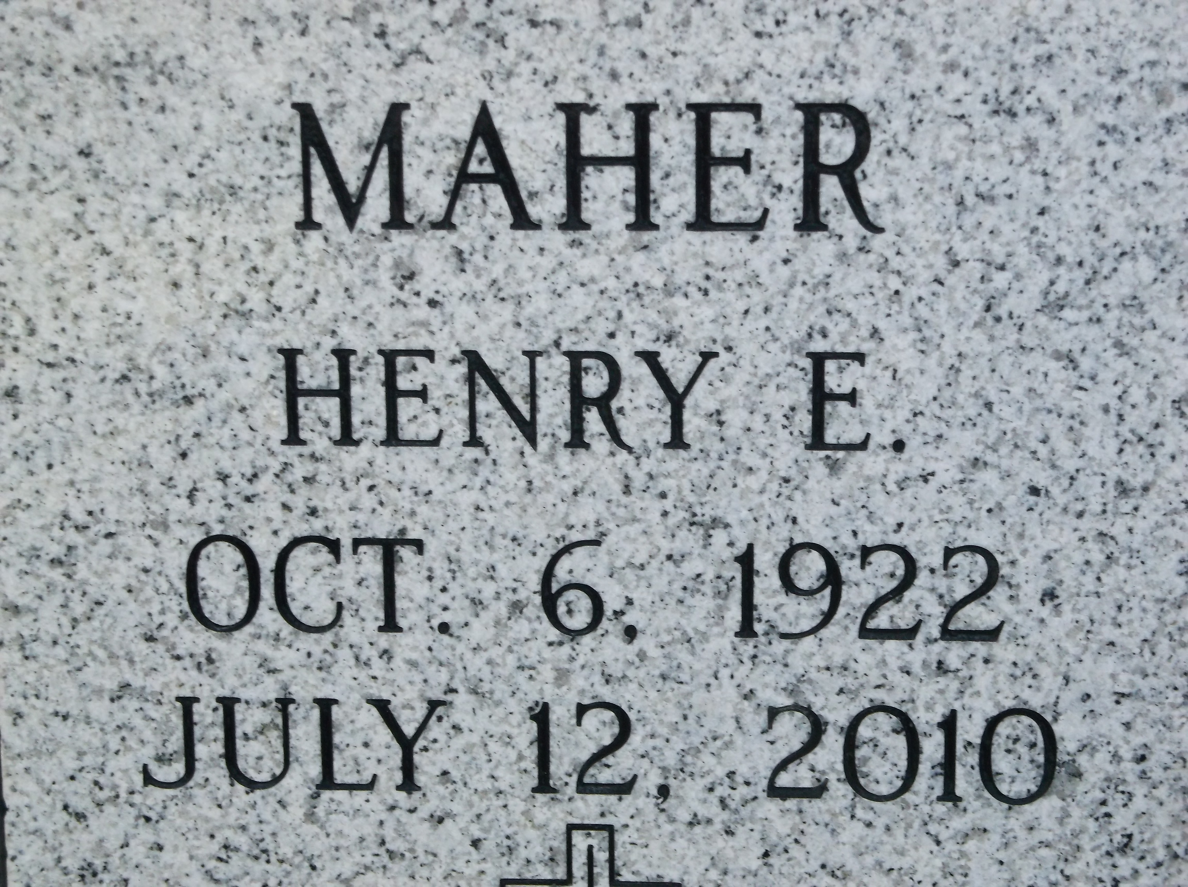 Henry E Maher