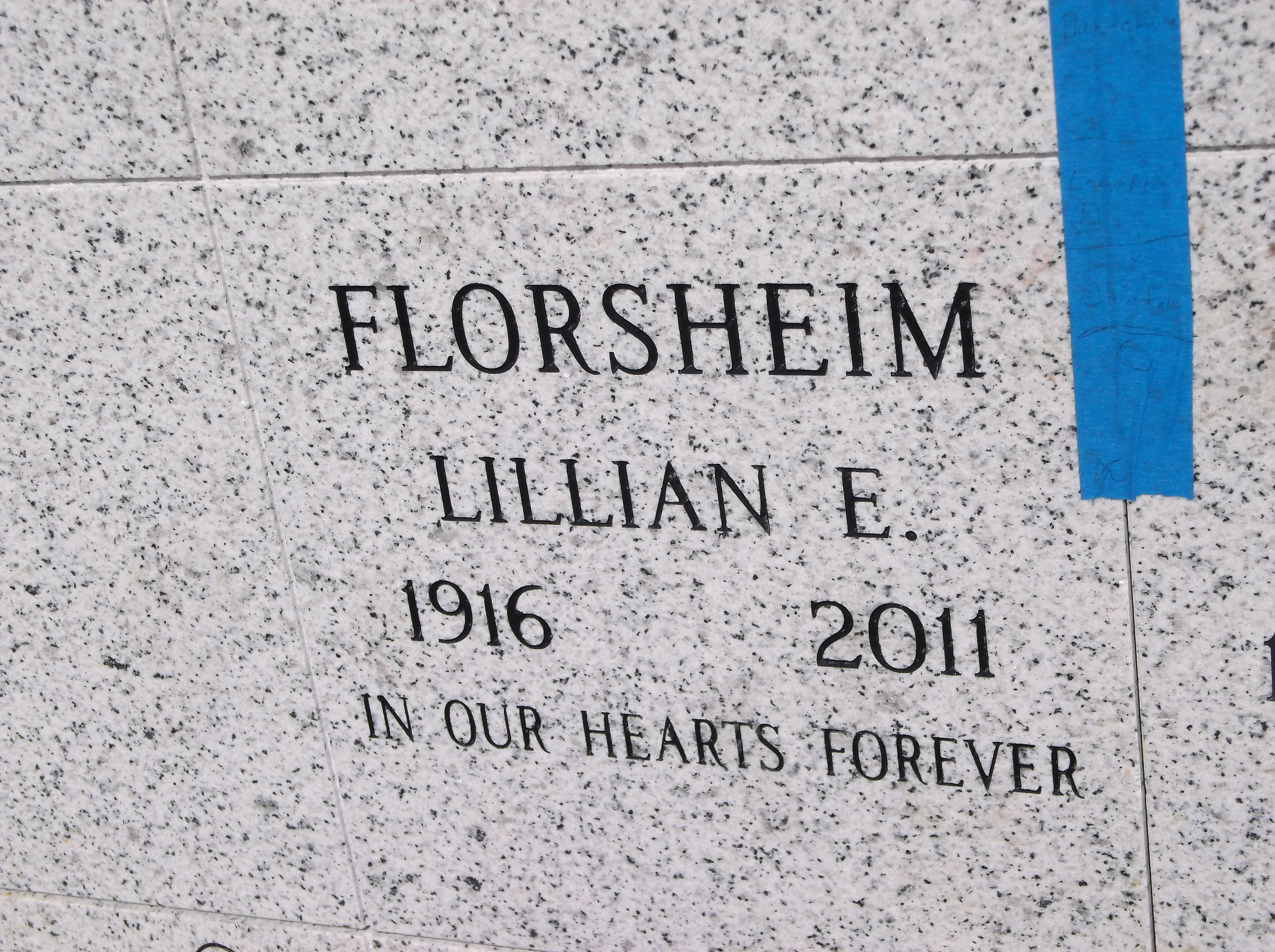 Lillian E Florsheim