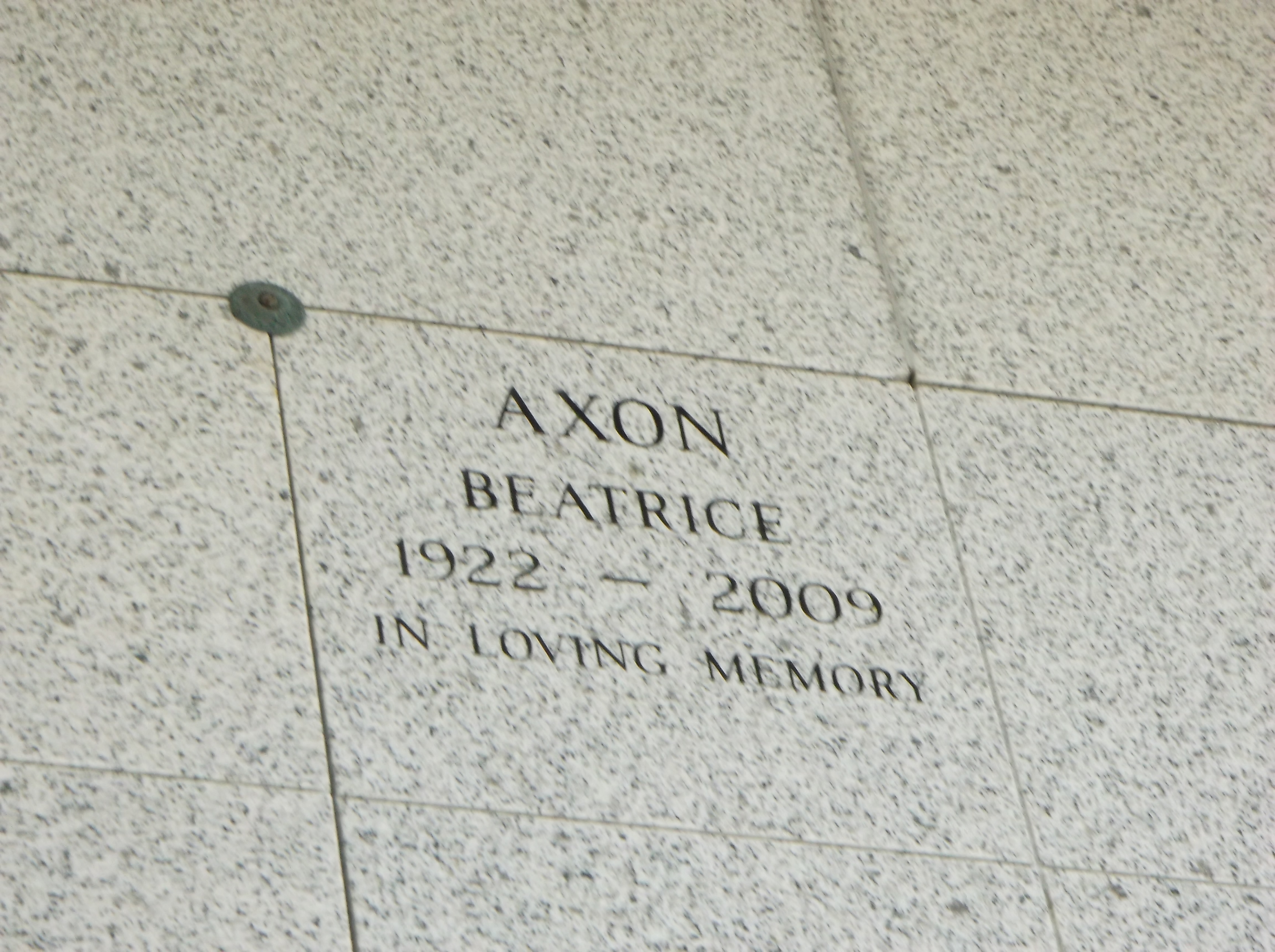 Beatrice Axon