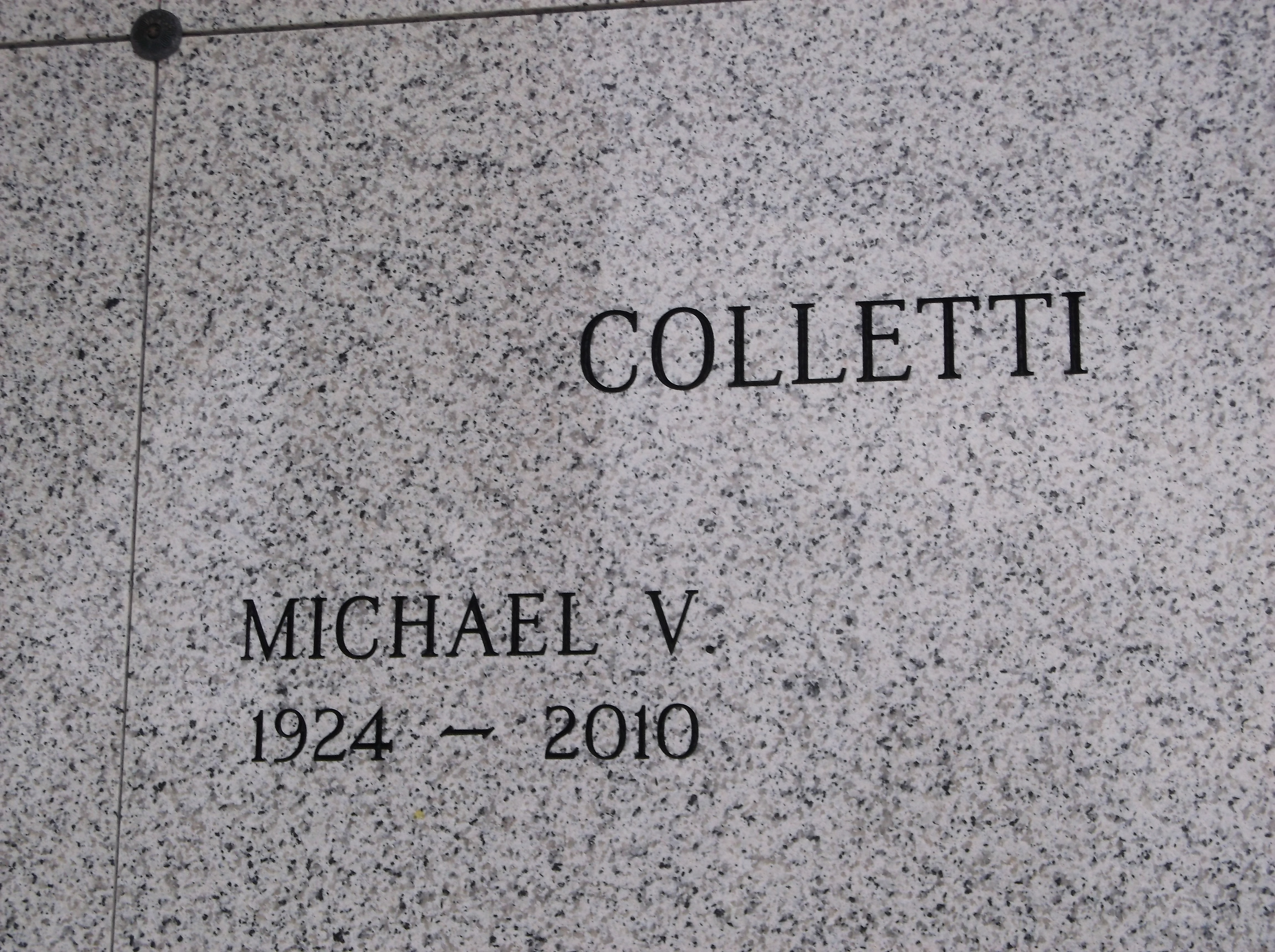 Michael V Colletti