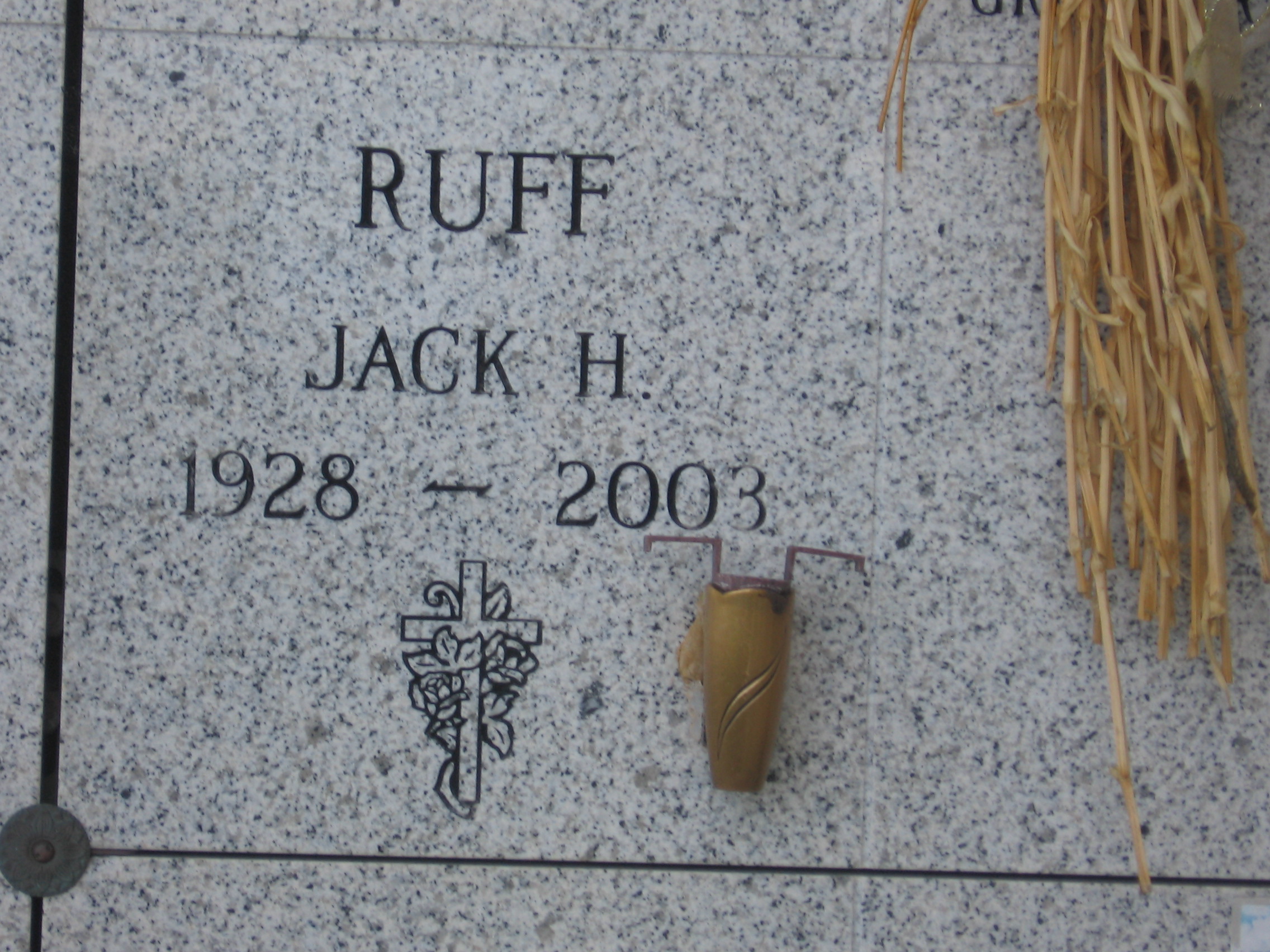 Jack H Ruff
