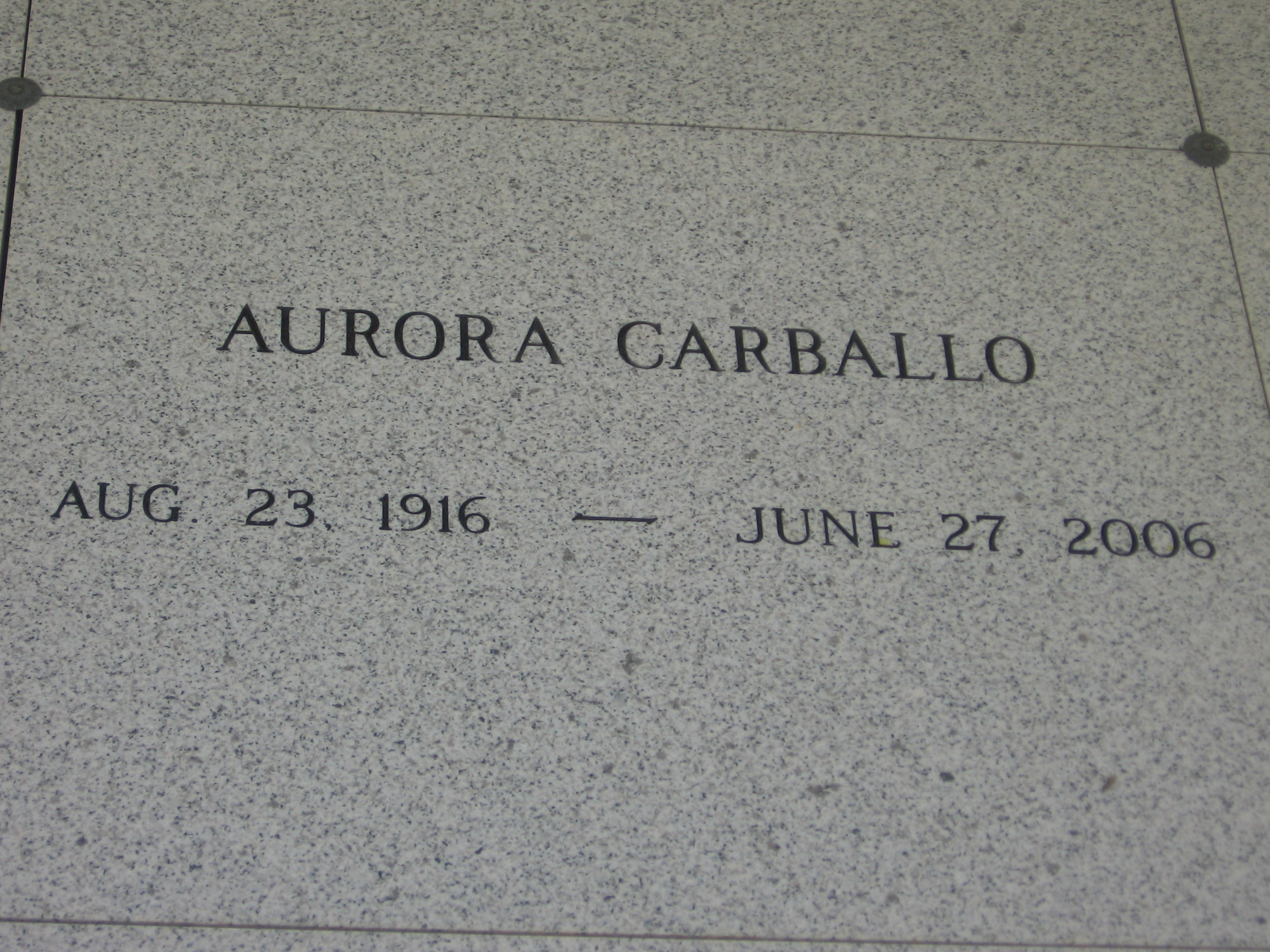 Aurora Carballo
