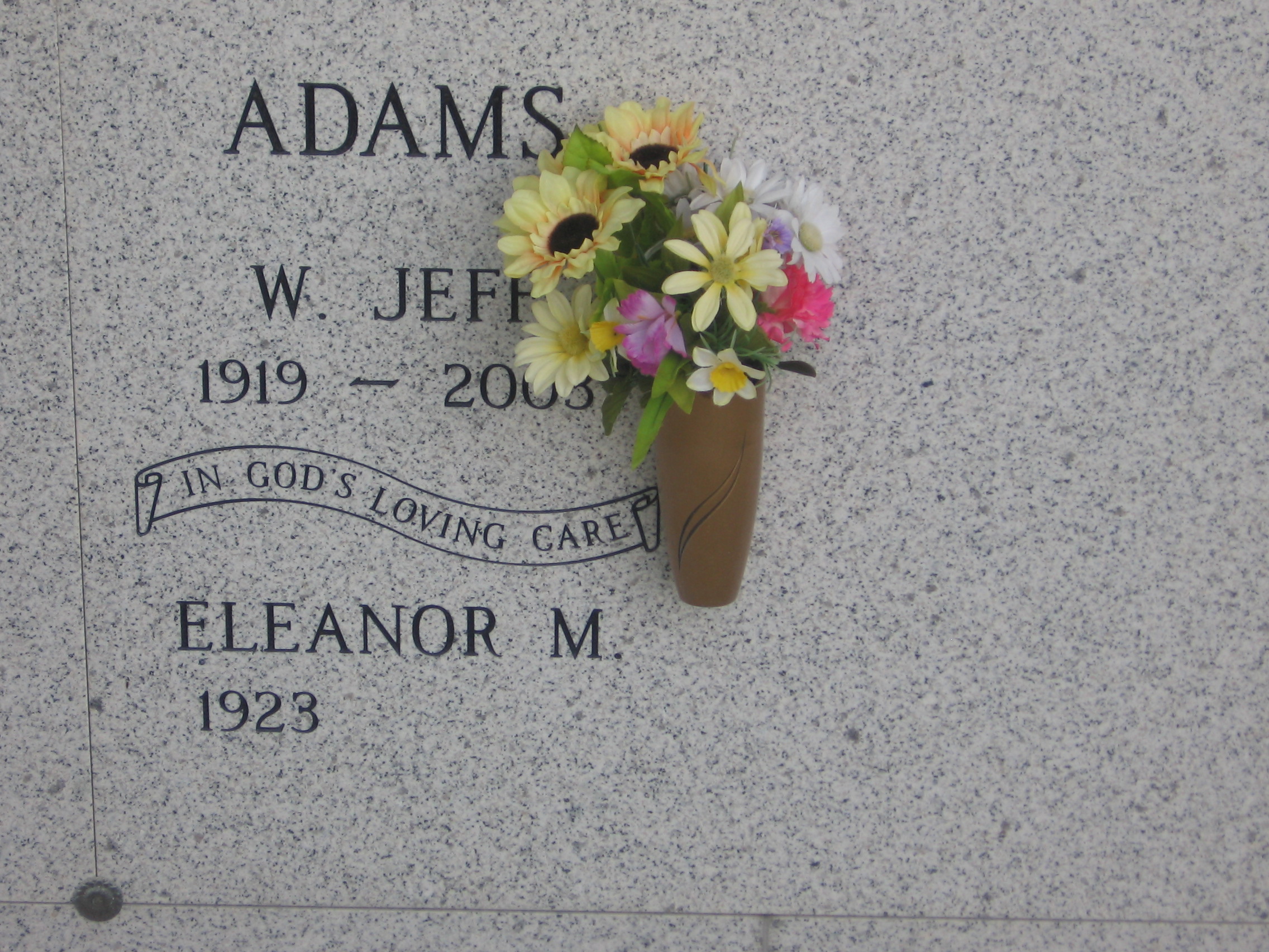 Eleanor M Adams