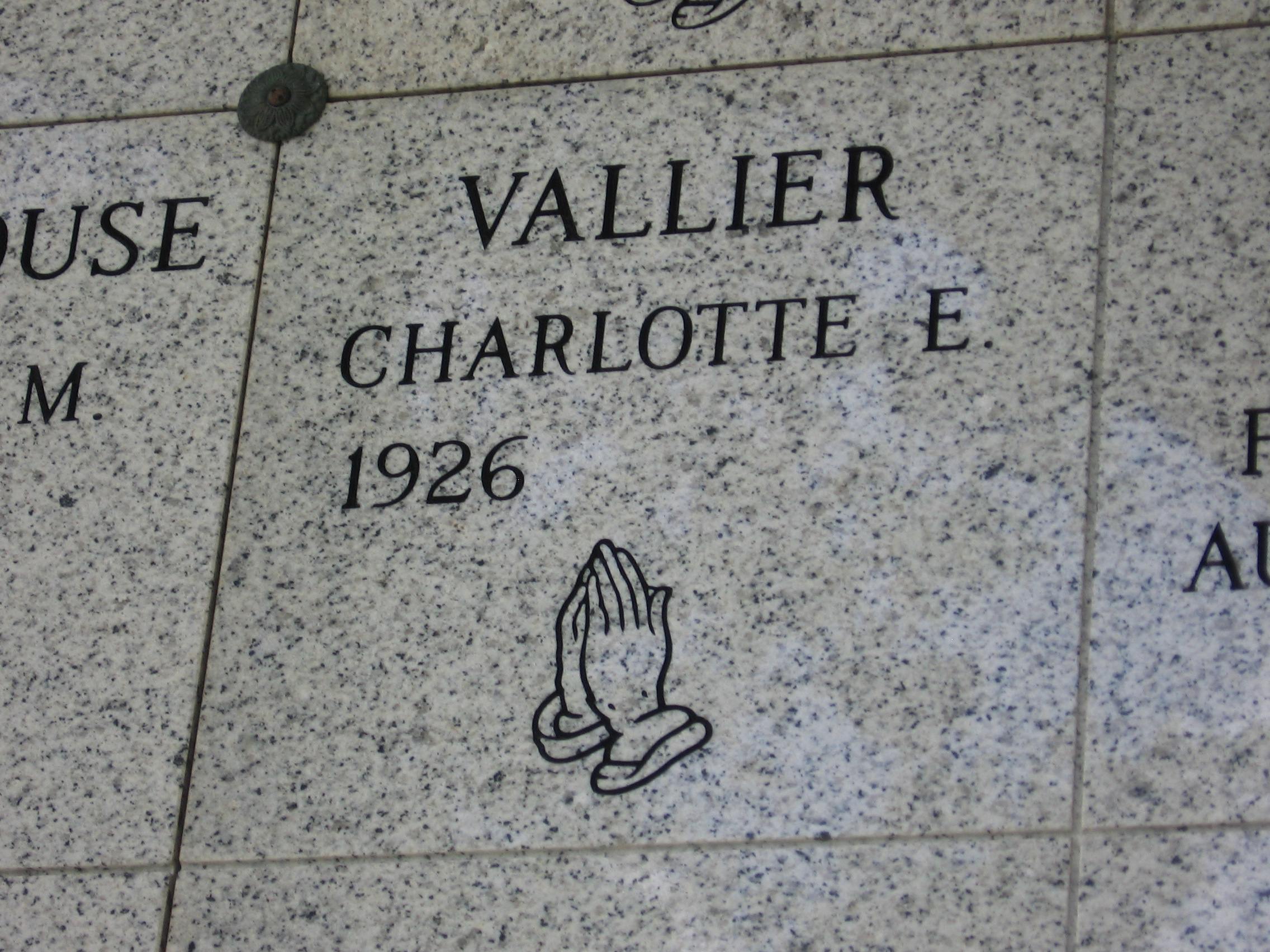 Charlotte E Vallier